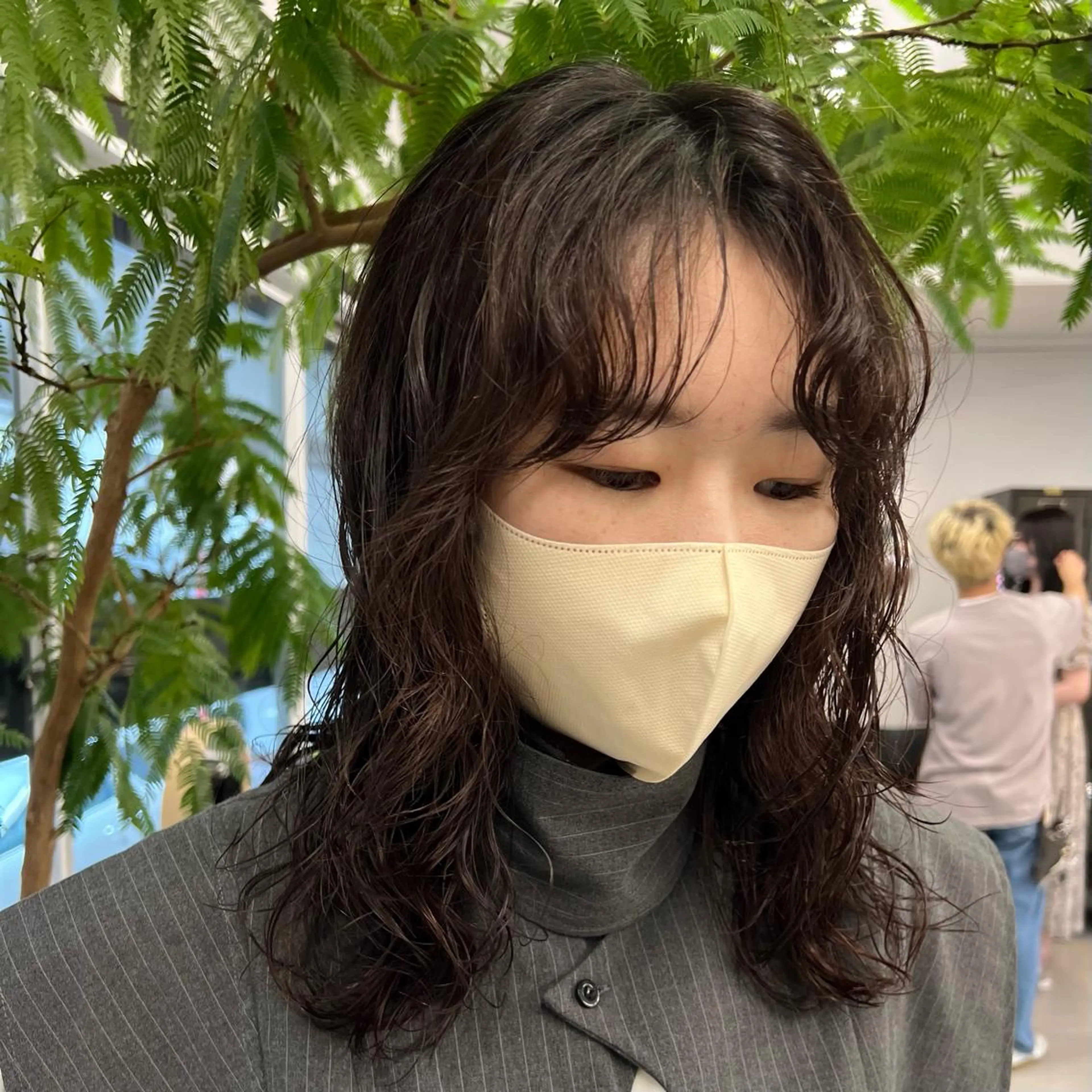 ミディアム INORI @de2poのヘアスタイル