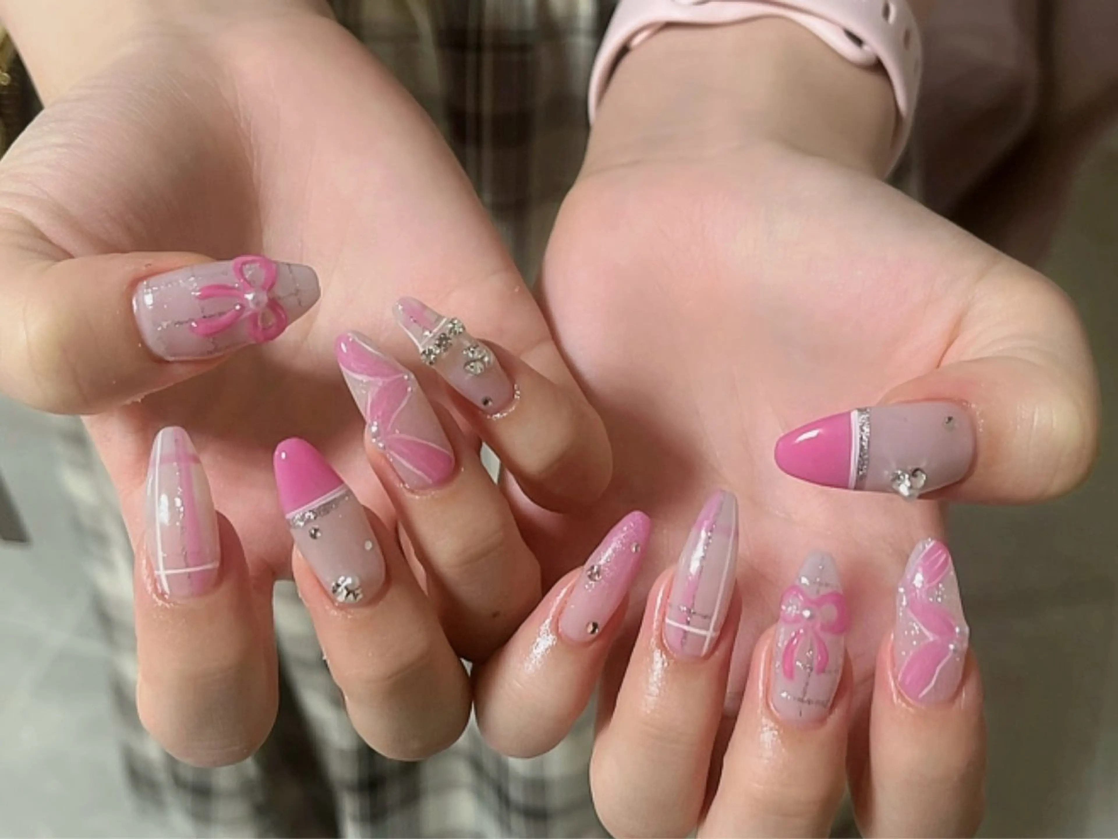 ネイル 【Zina京都駅前】 きぬがわ らむのネイルデザイン