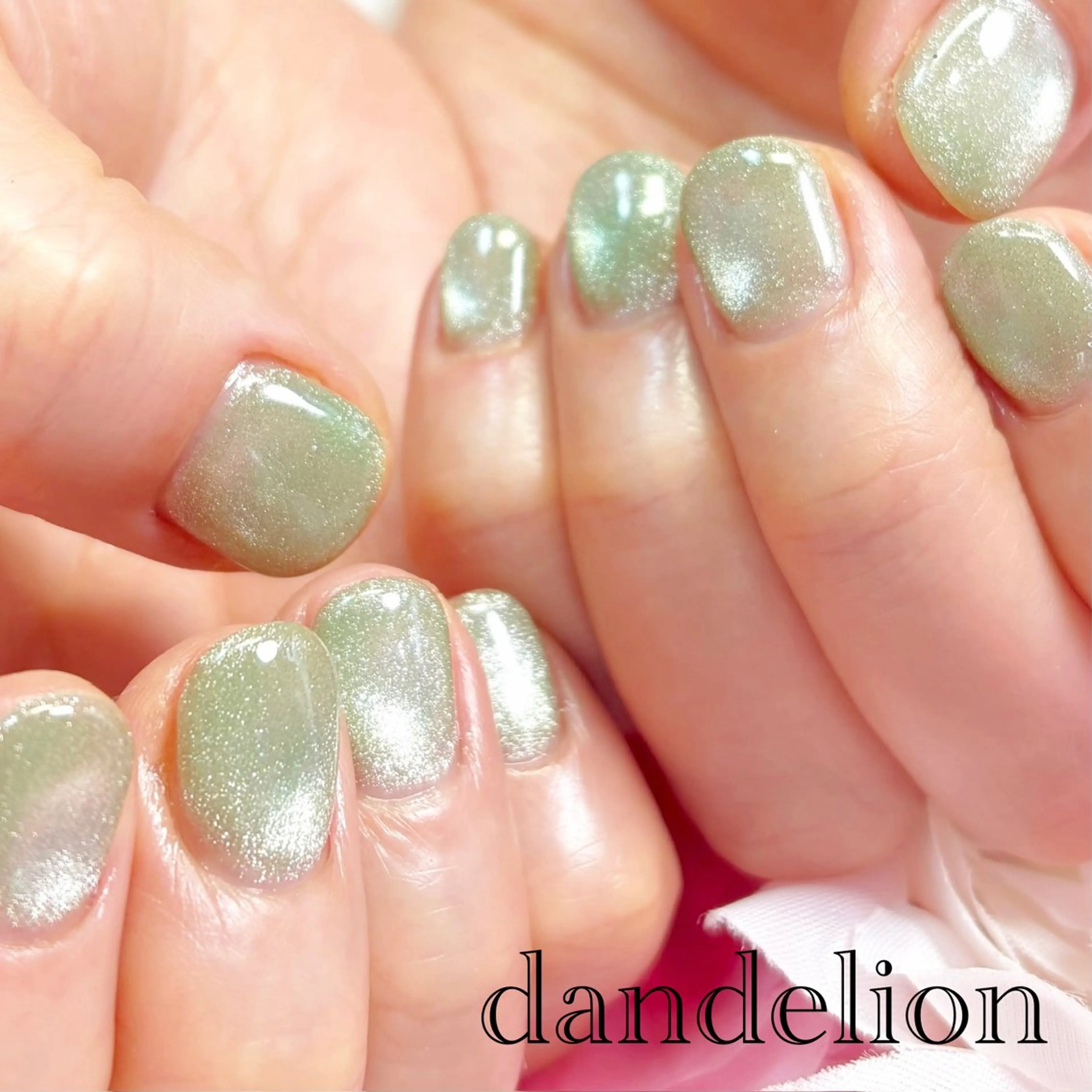 ネイル ハンドネイル ハンドケア dandelion ダンデライオンのネイルデザイン