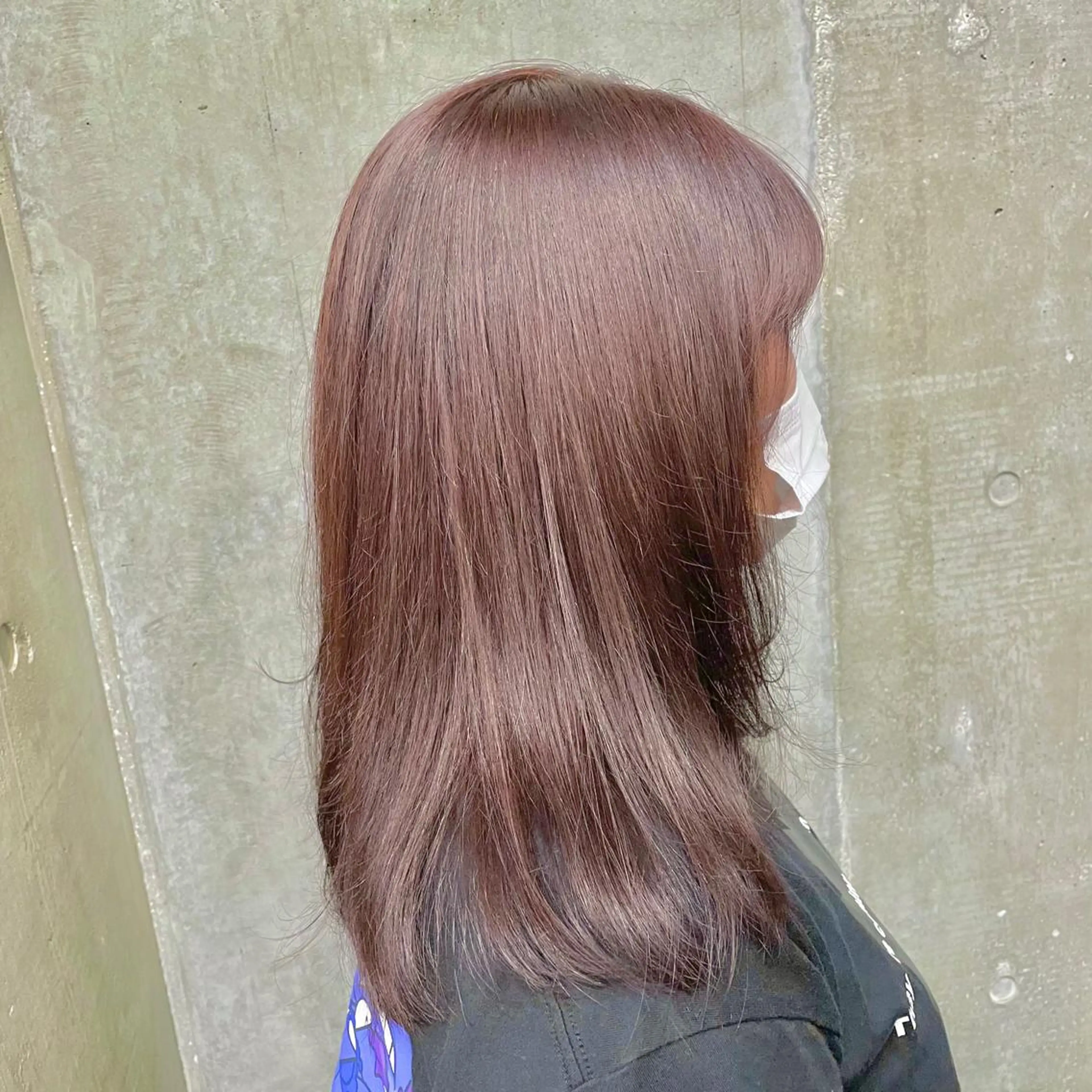 カラー ブリーチ ブリーチなしカラー ピンクカラー 🫧BUBBLES 新所沢　かとうゆきのヘアスタイル