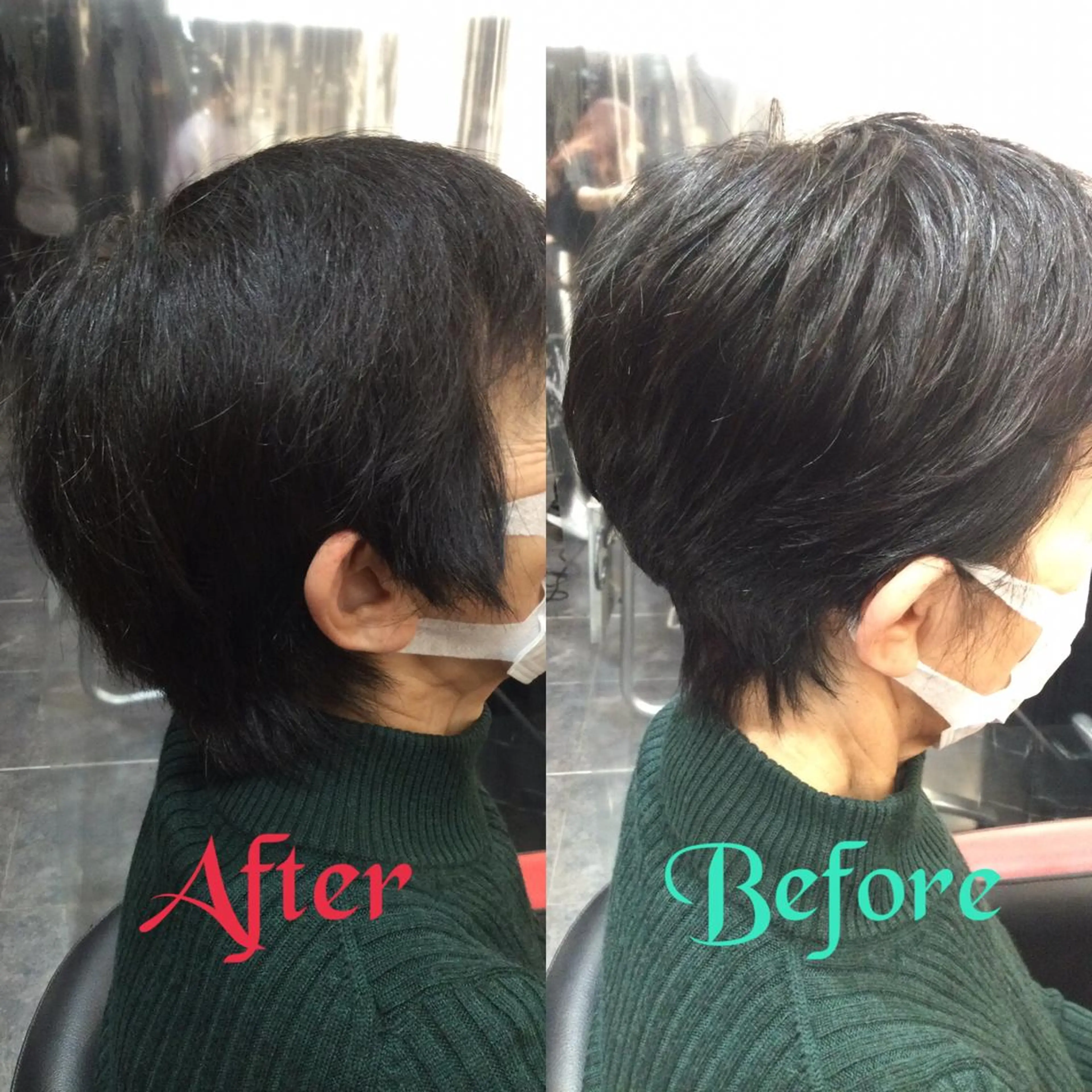 ショート カラー Annon プライベートサロンのヘアスタイル