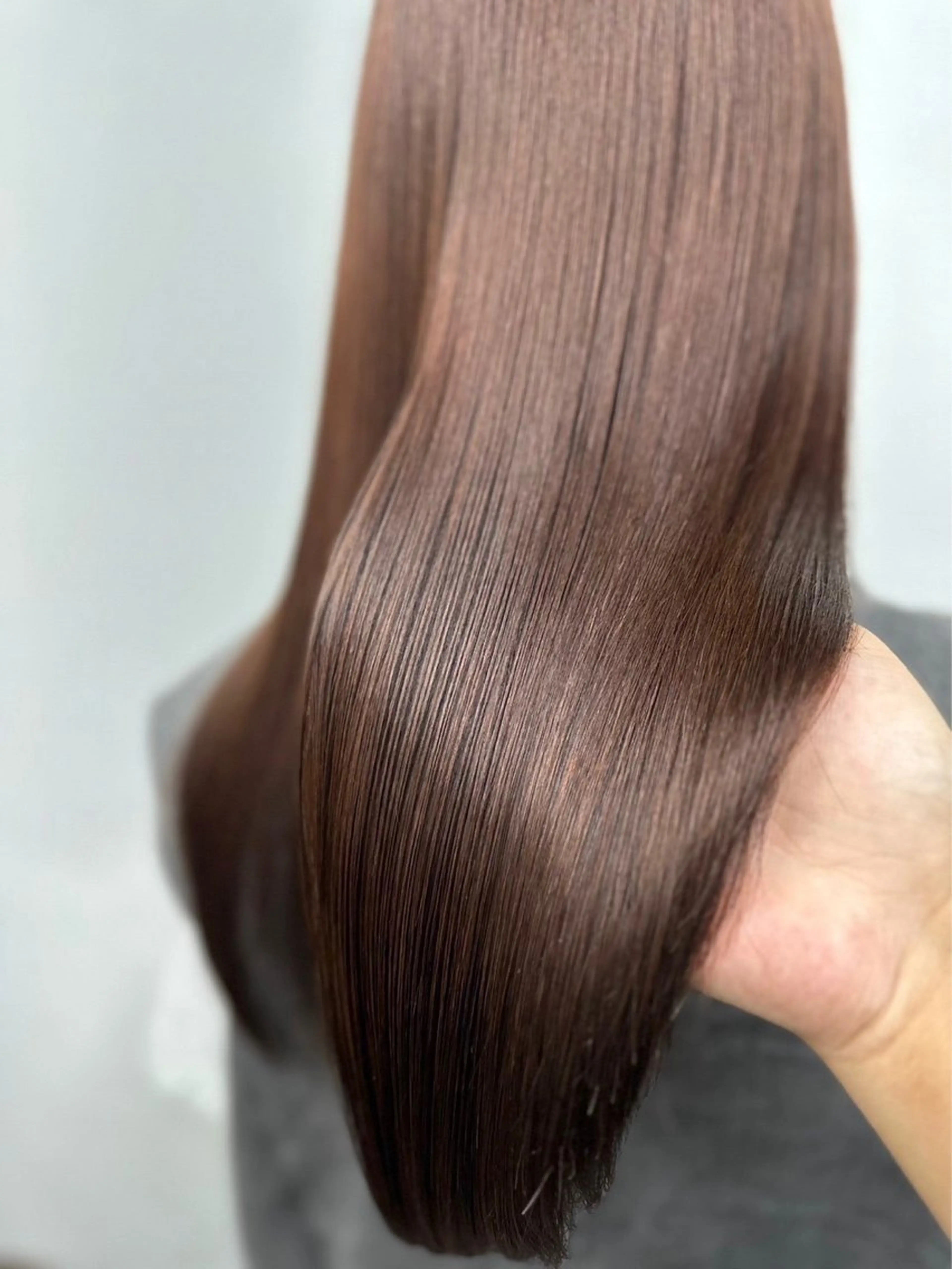 ミディアム カット ヘアカラー トリートメント 2ヵ月先までまとまる レイヤー🫧若葉🪞のヘアスタイル