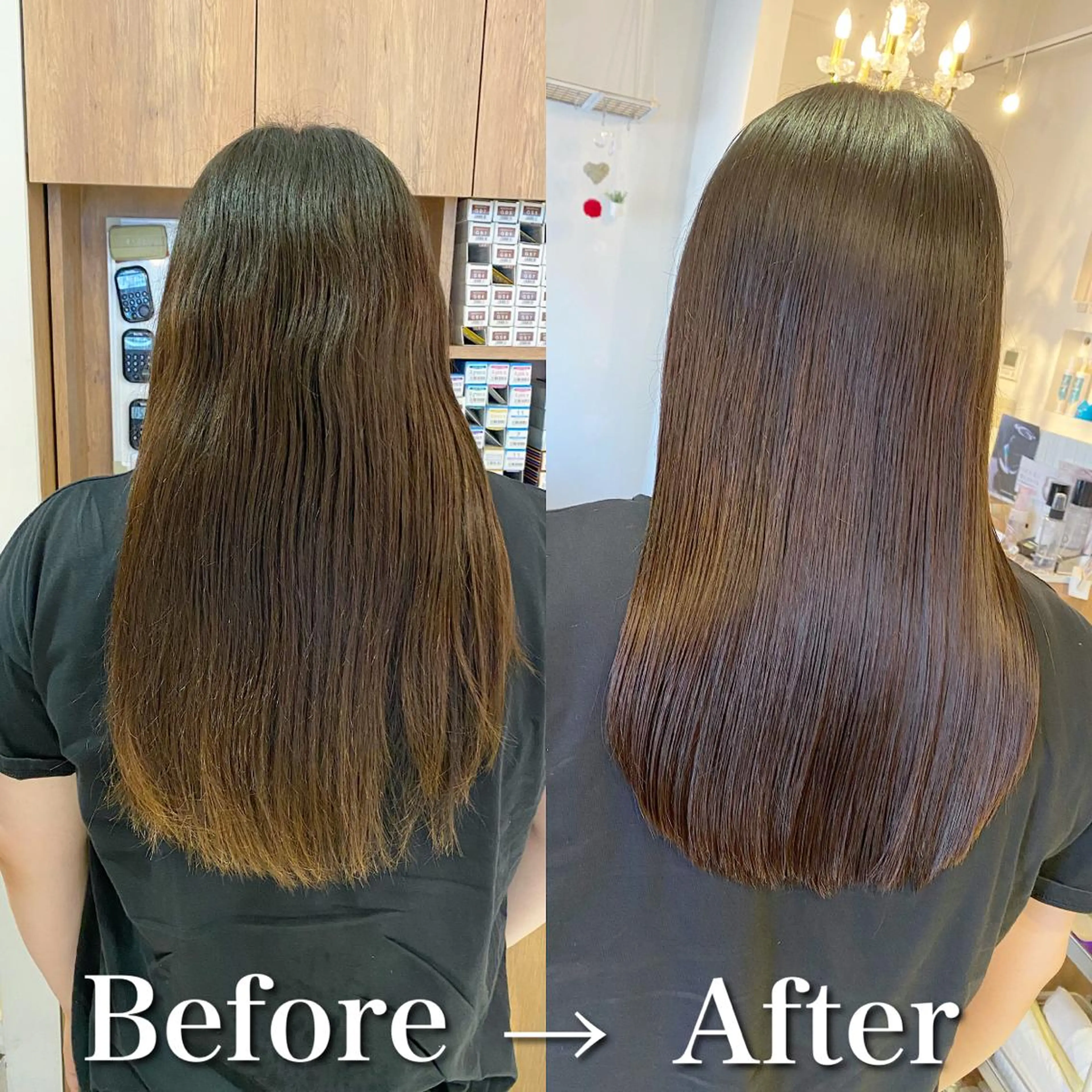 ロング 髪質改善 ロング 酸性ストレート 髪質改善特化 安東駿介のヘアスタイル