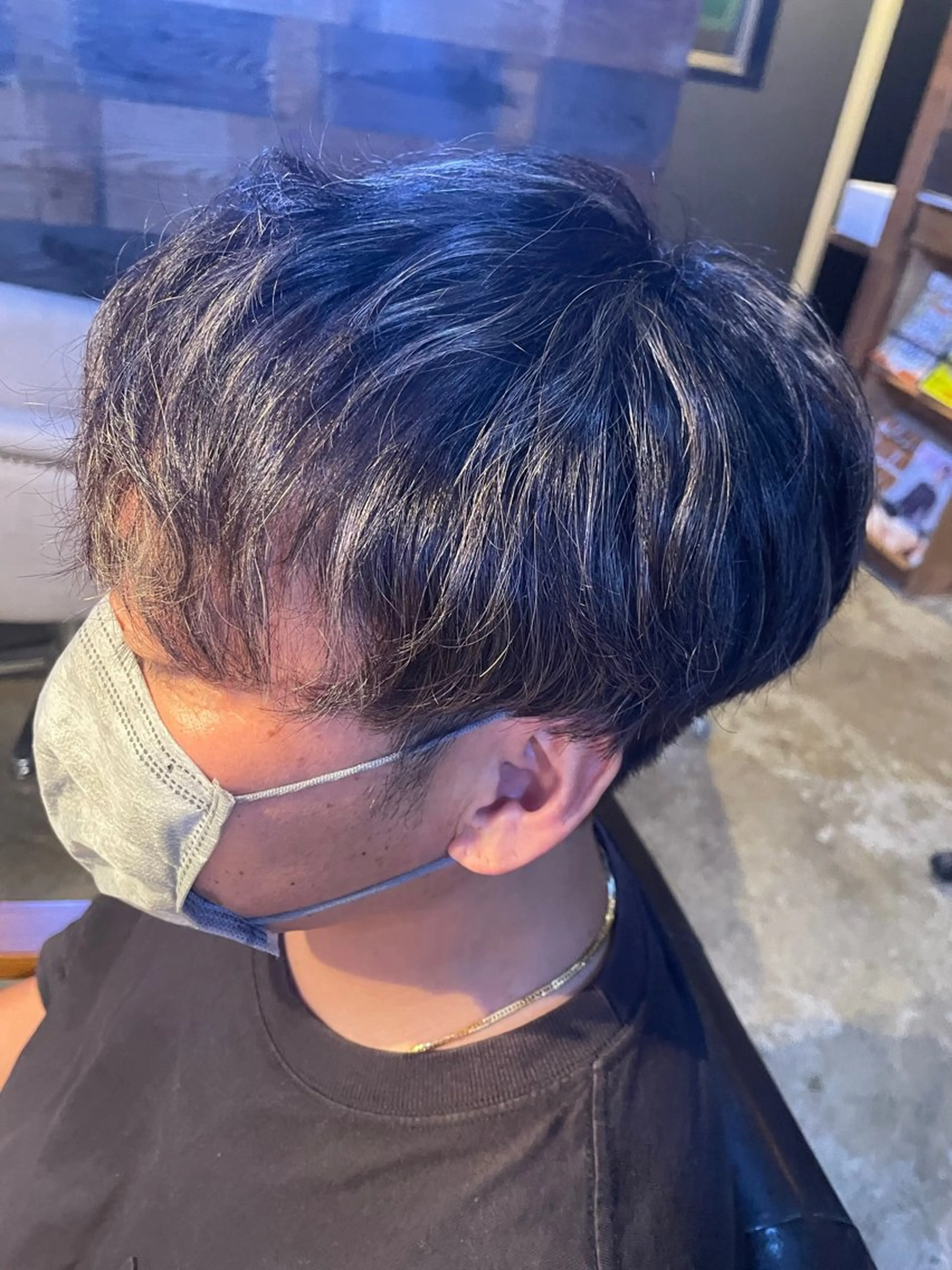 カラー ハイライトカラー 隅内 桃香のヘアスタイル