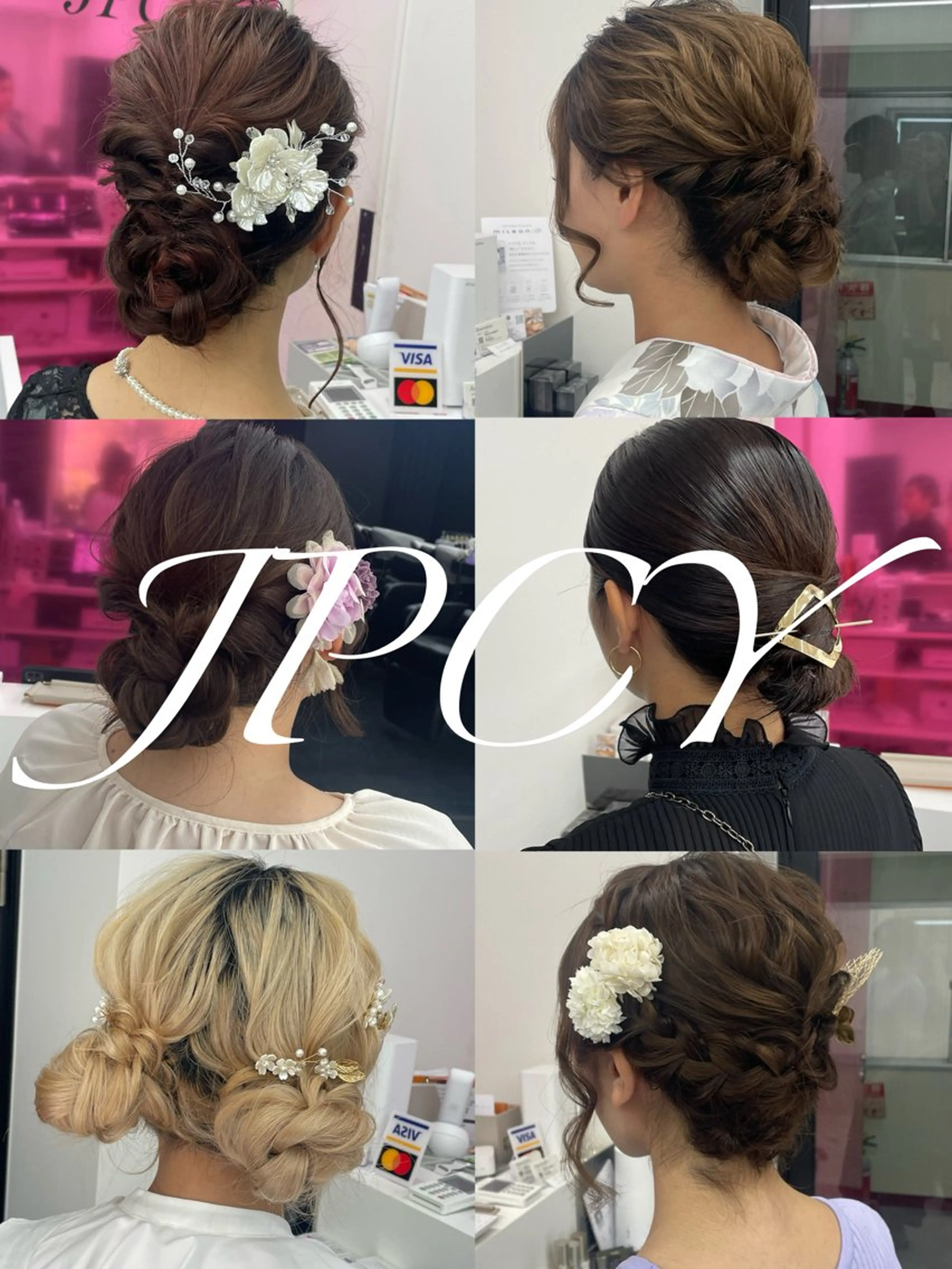 ヘアアレンジ 結婚式・ブライダル JPCY MIRIYAのヘアスタイル