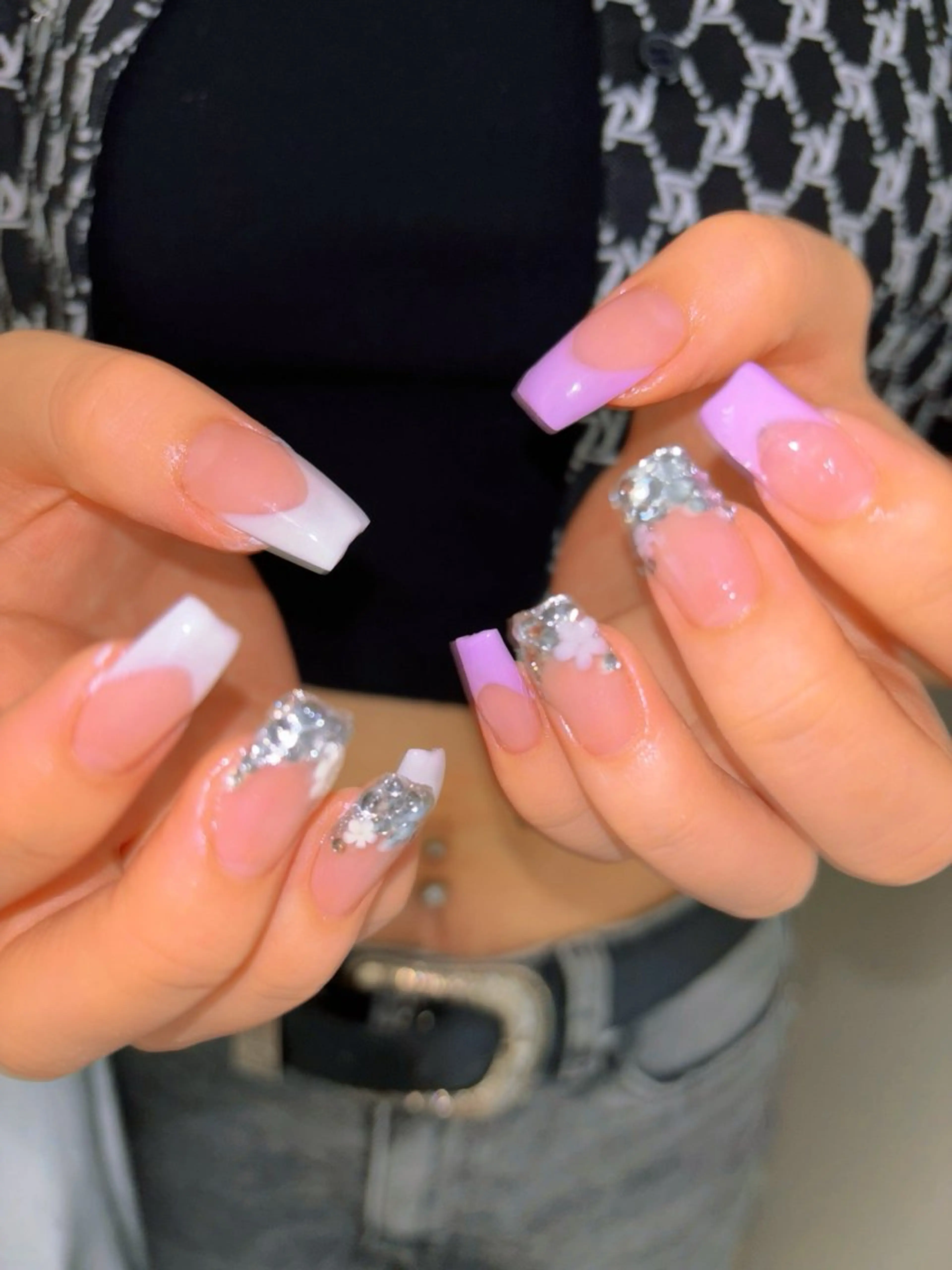 ネイル ハンドネイル 海外ネイル u4me🦄💜のネイルデザイン