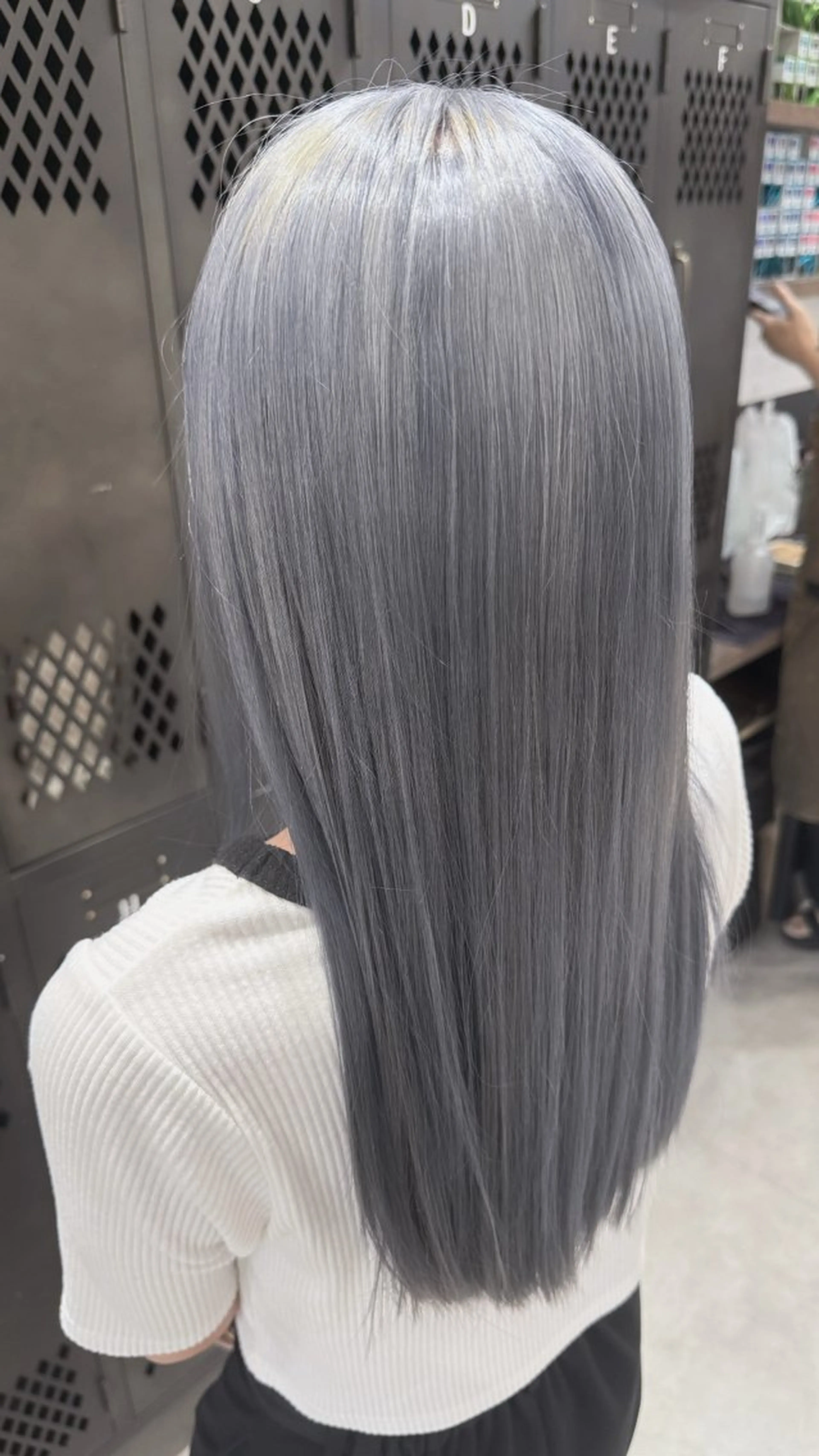 カラー ルナ🫐縮毛矯正 🫐髪質改善のヘアスタイル