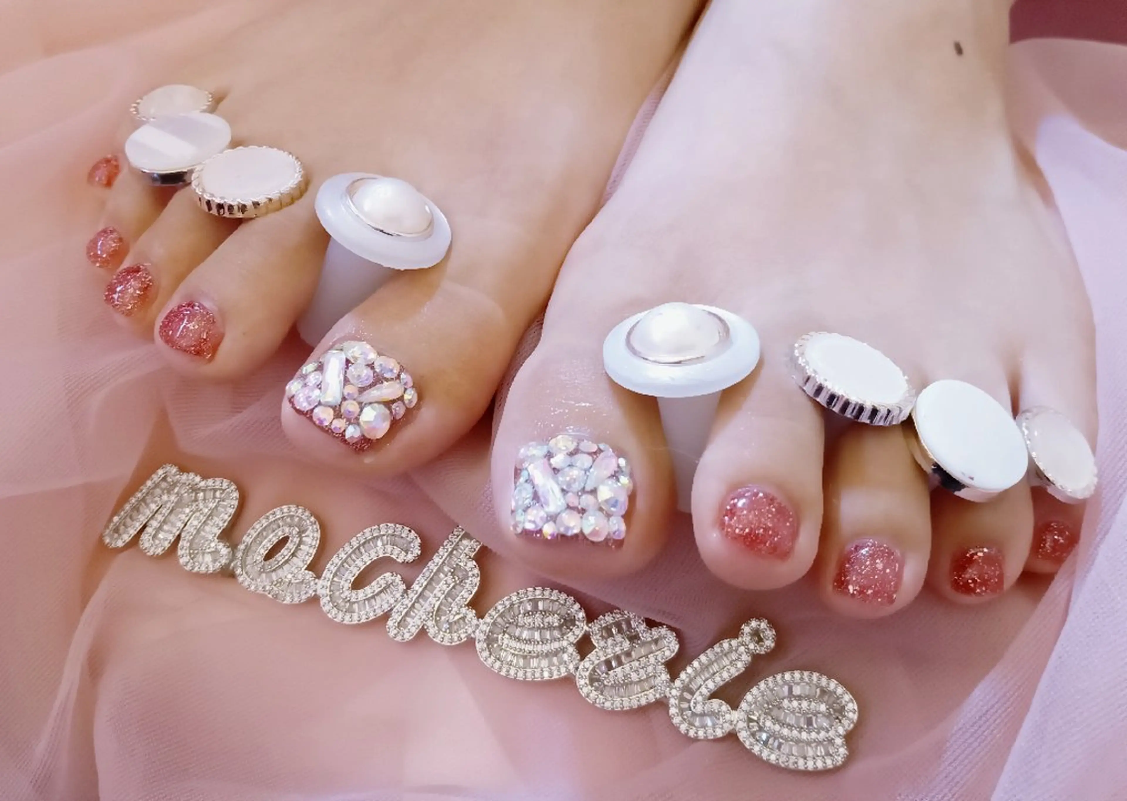 ネイル キラキラネイル ハンドネイル Nail Salon macherieのネイルデザイン