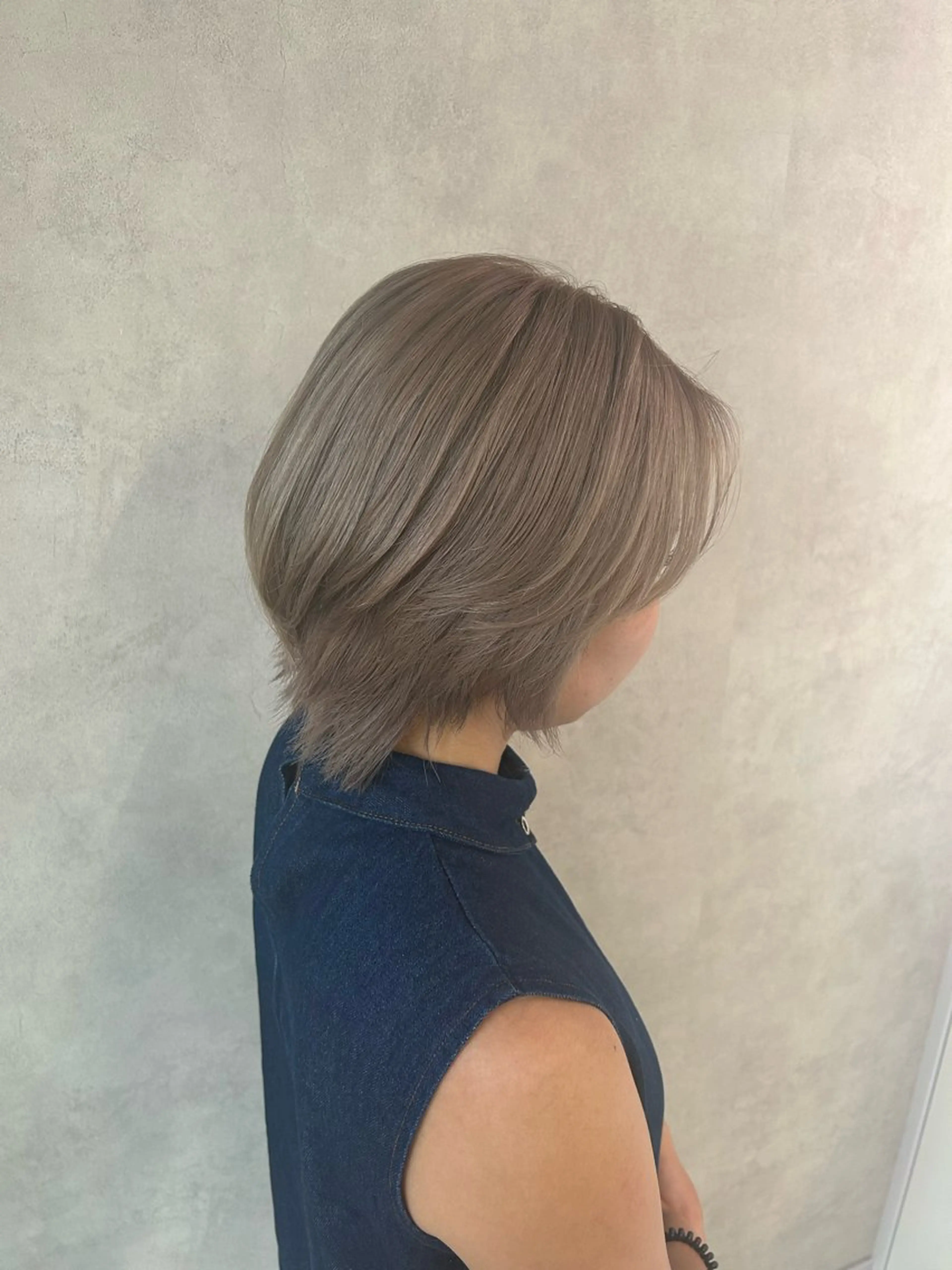 【ハイトーン好きの方必見👀✨】カット+ダブルカラー(ブリーチカラー)+2種トリートメント🫧の写真