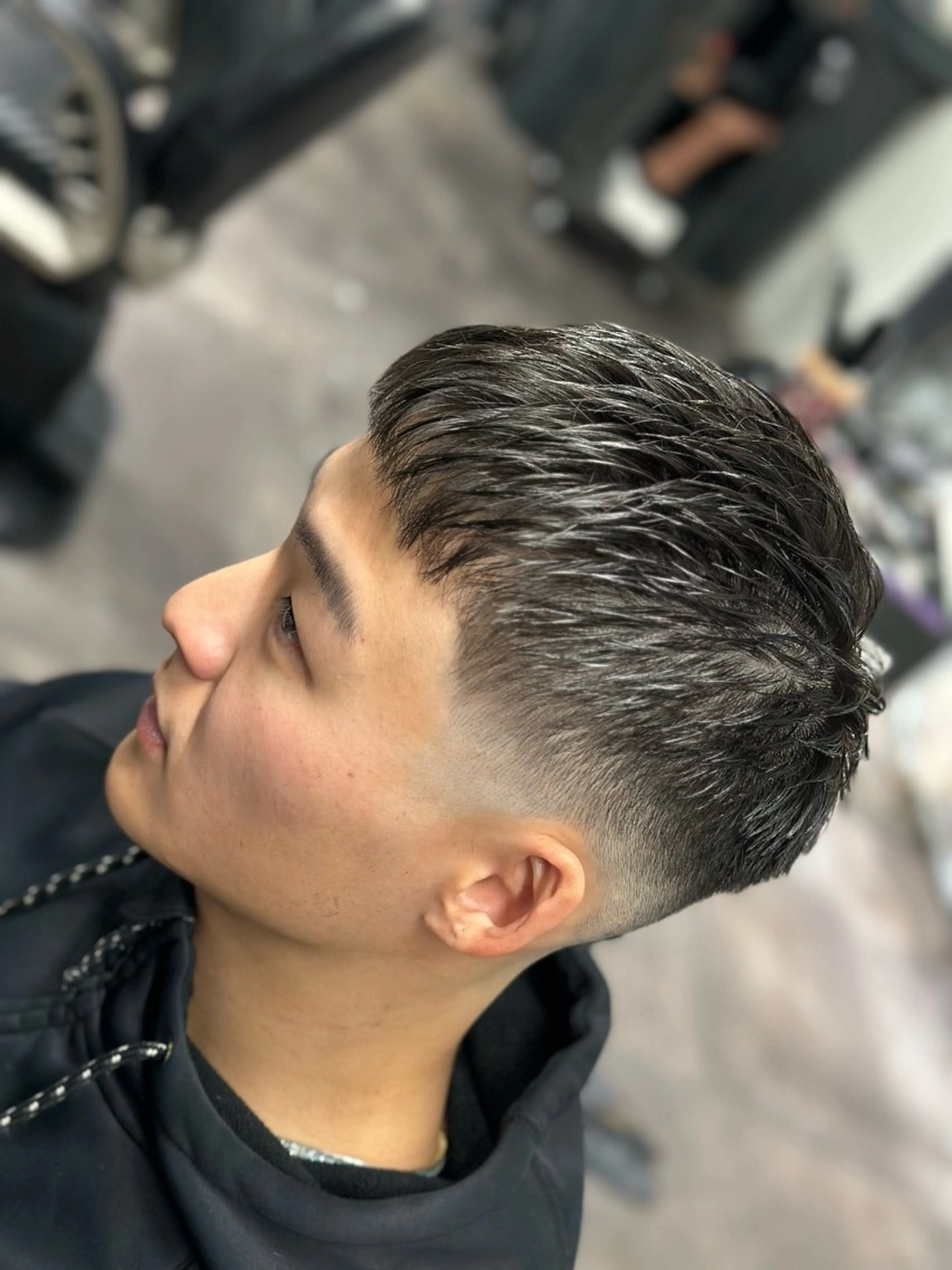 ショート カット ヘアセット 福本 純平のヘアスタイル