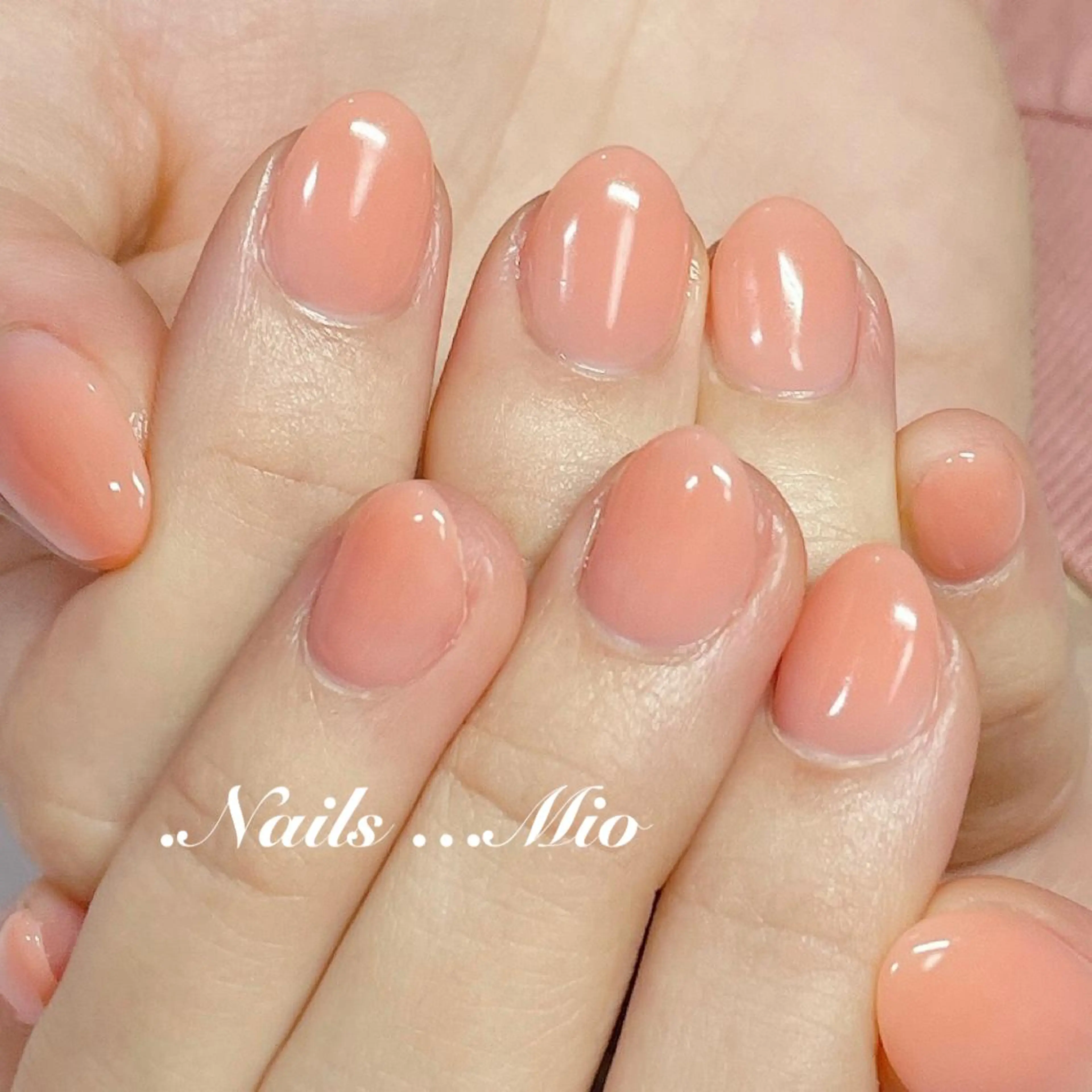 ネイル ワンカラーネイル .Nails Mio 赤羽西ネイルサロンのネイルデザイン