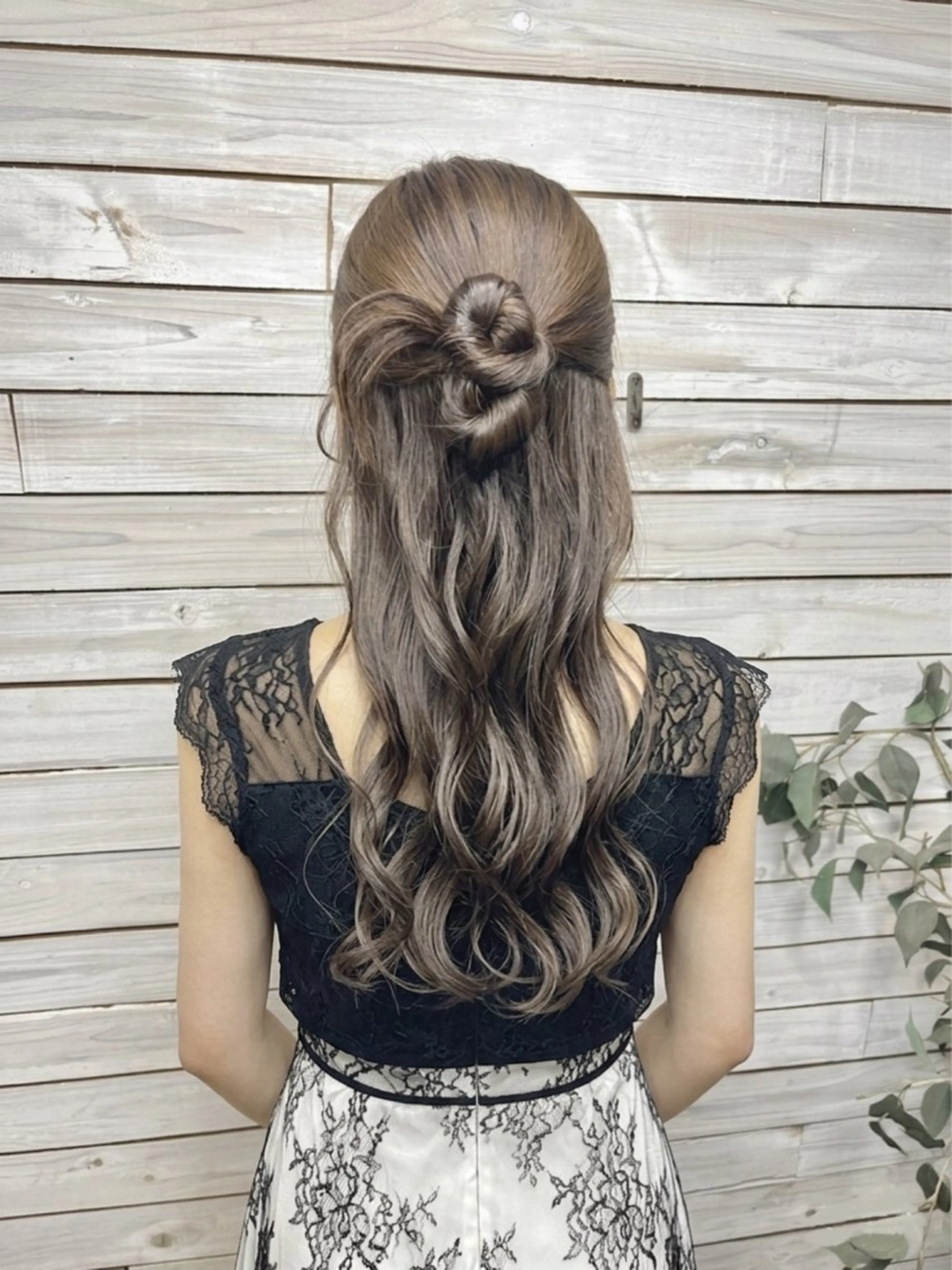 ロング 西林 玲那/ヘアセットのヘアスタイル
