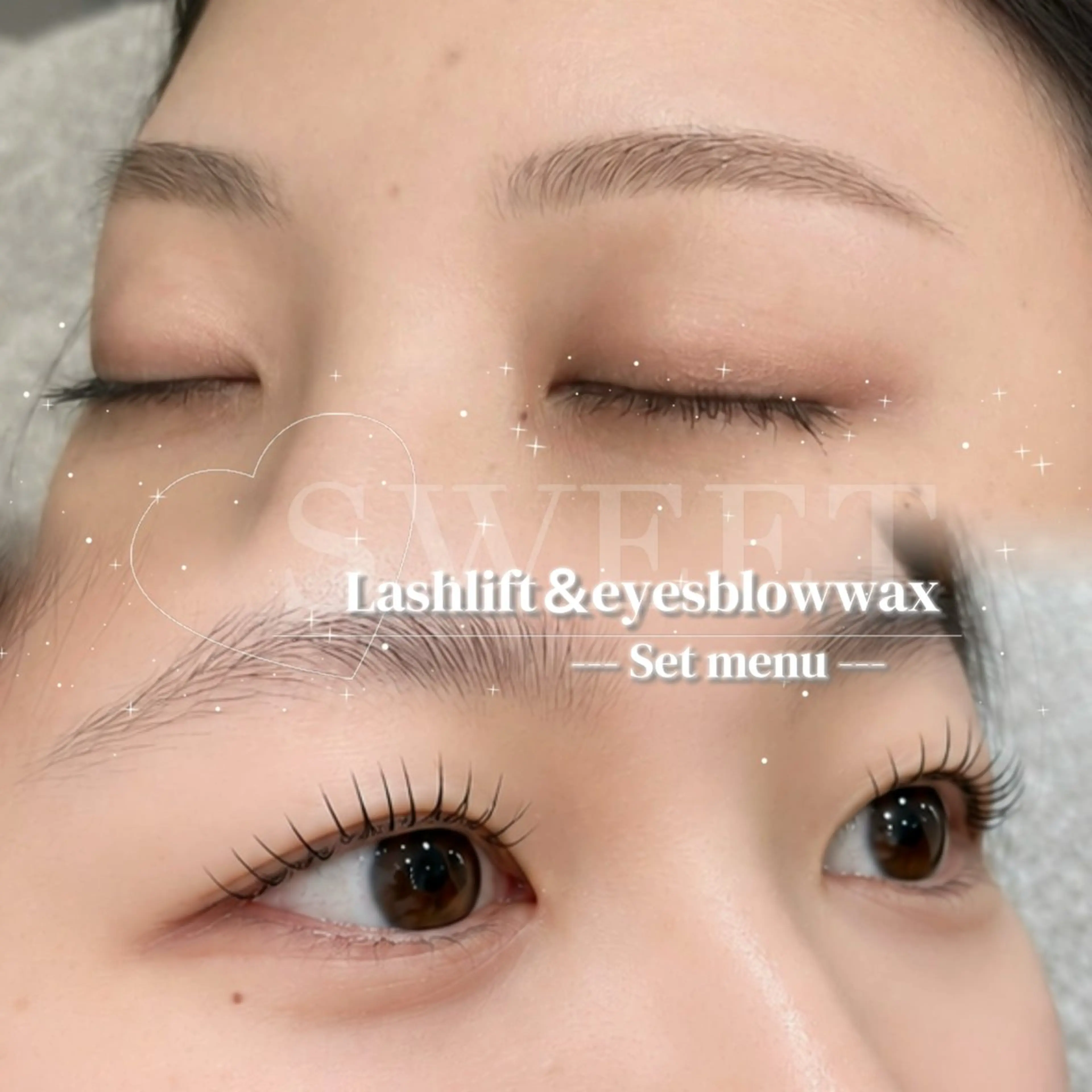 【 人気No.1💫 5人】パリジェンヌorまつ毛パーマ+眉毛waxの写真