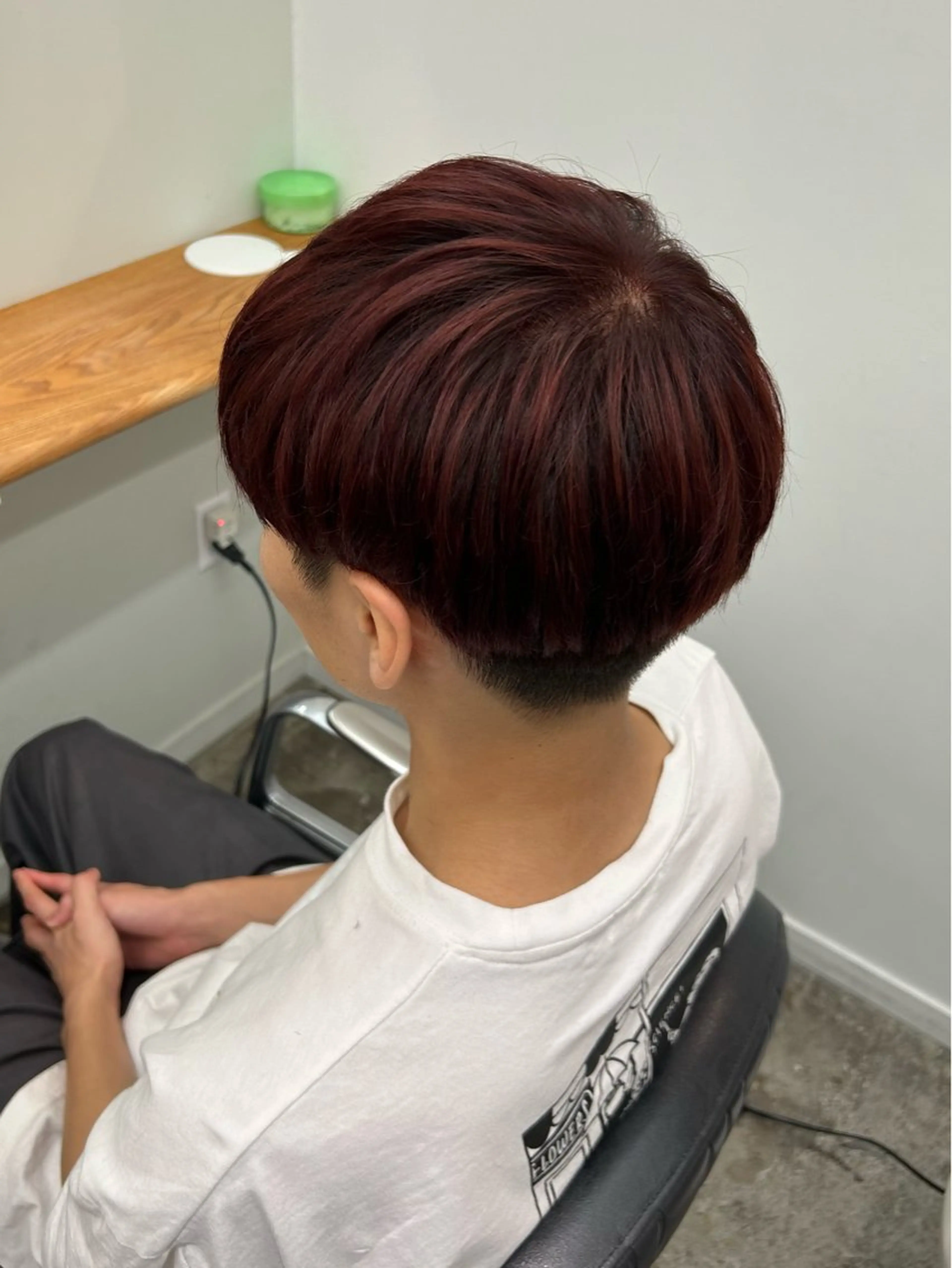 ショート カラー メンズ 綾/ベージュカラー /パーマ🩰のヘアスタイル