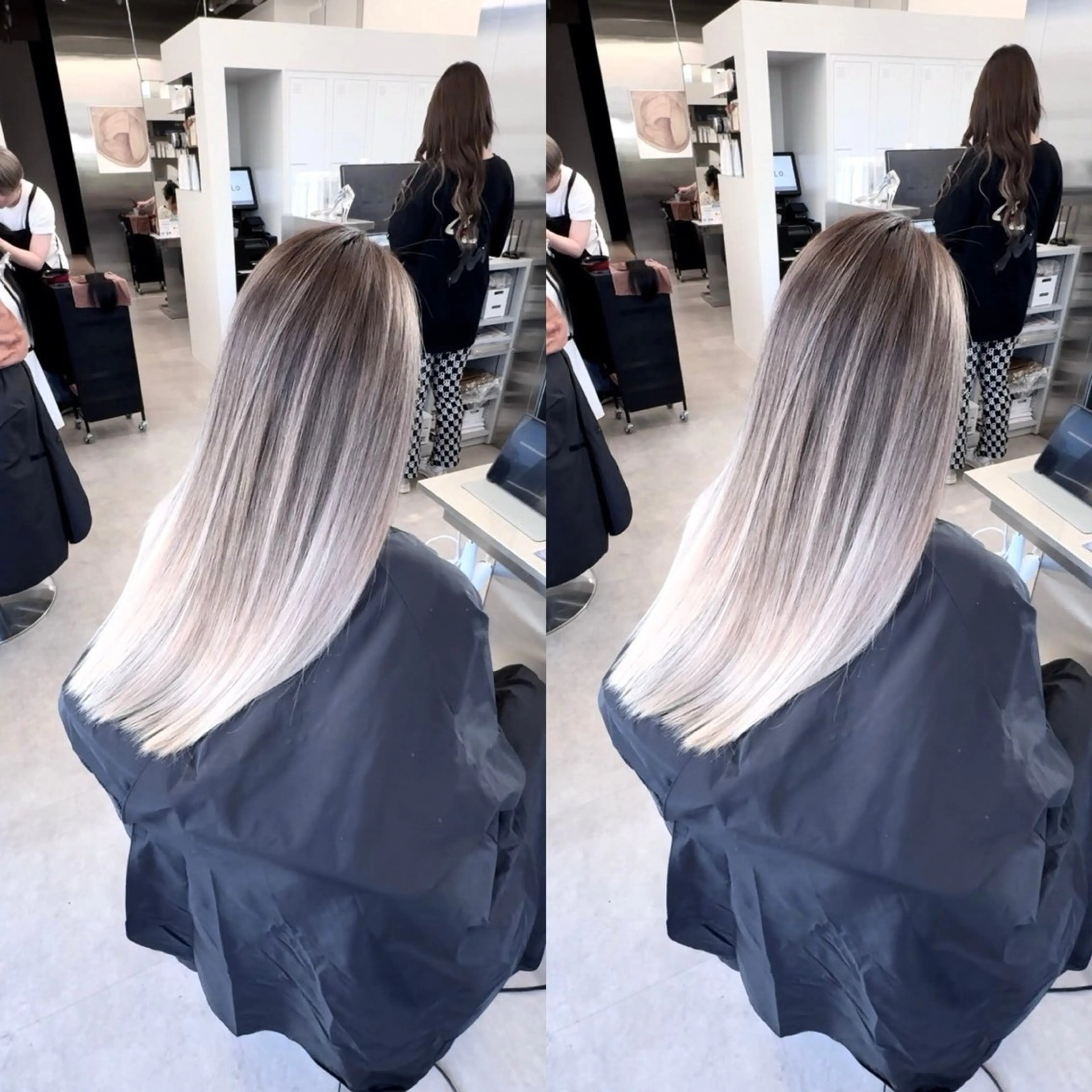 ロング LAWE.北堀江/ 韓国エクステのヘアスタイル