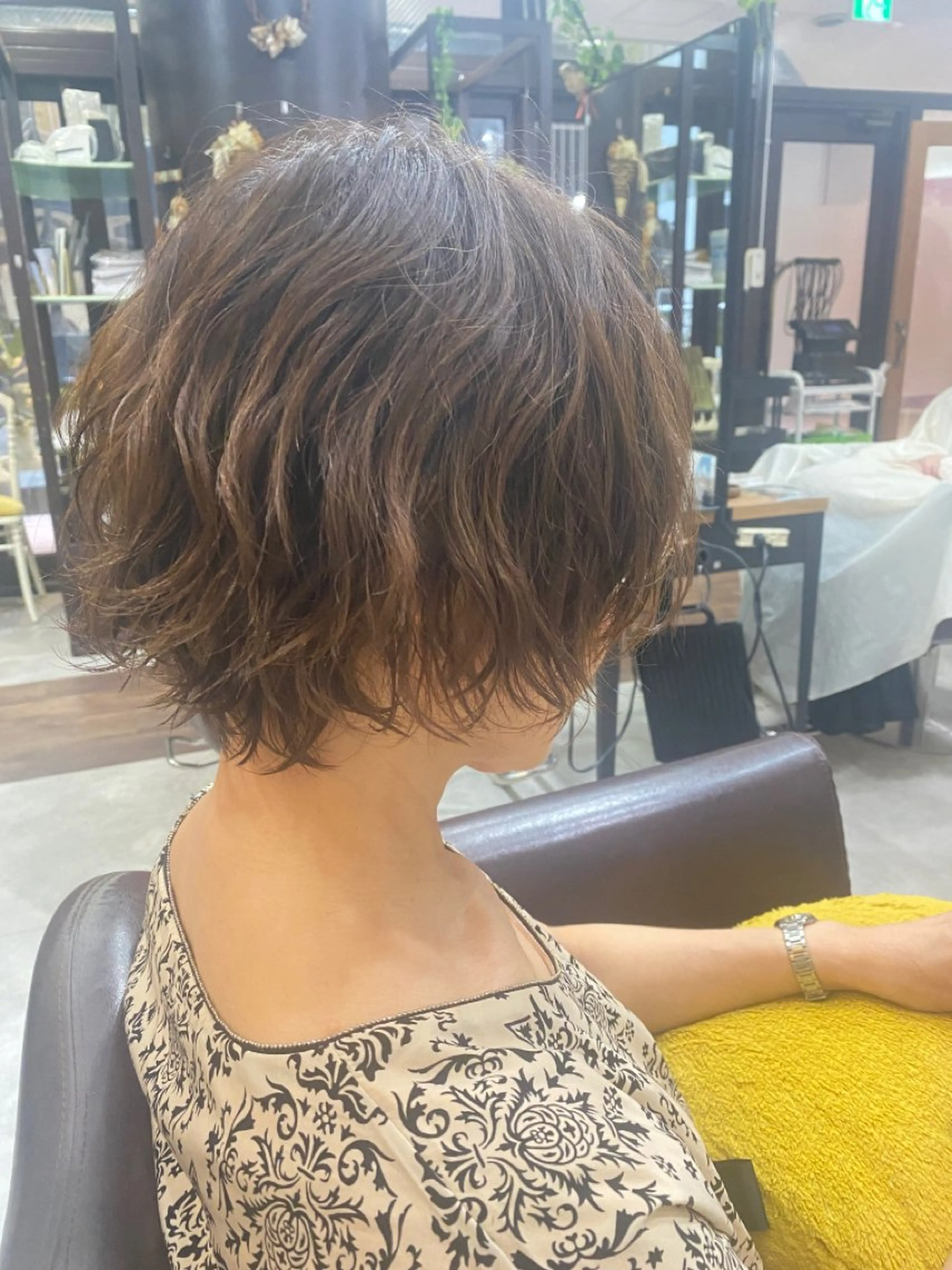 ショート カット パーマ ヘッドスパ 松村 崇弘のヘアスタイル