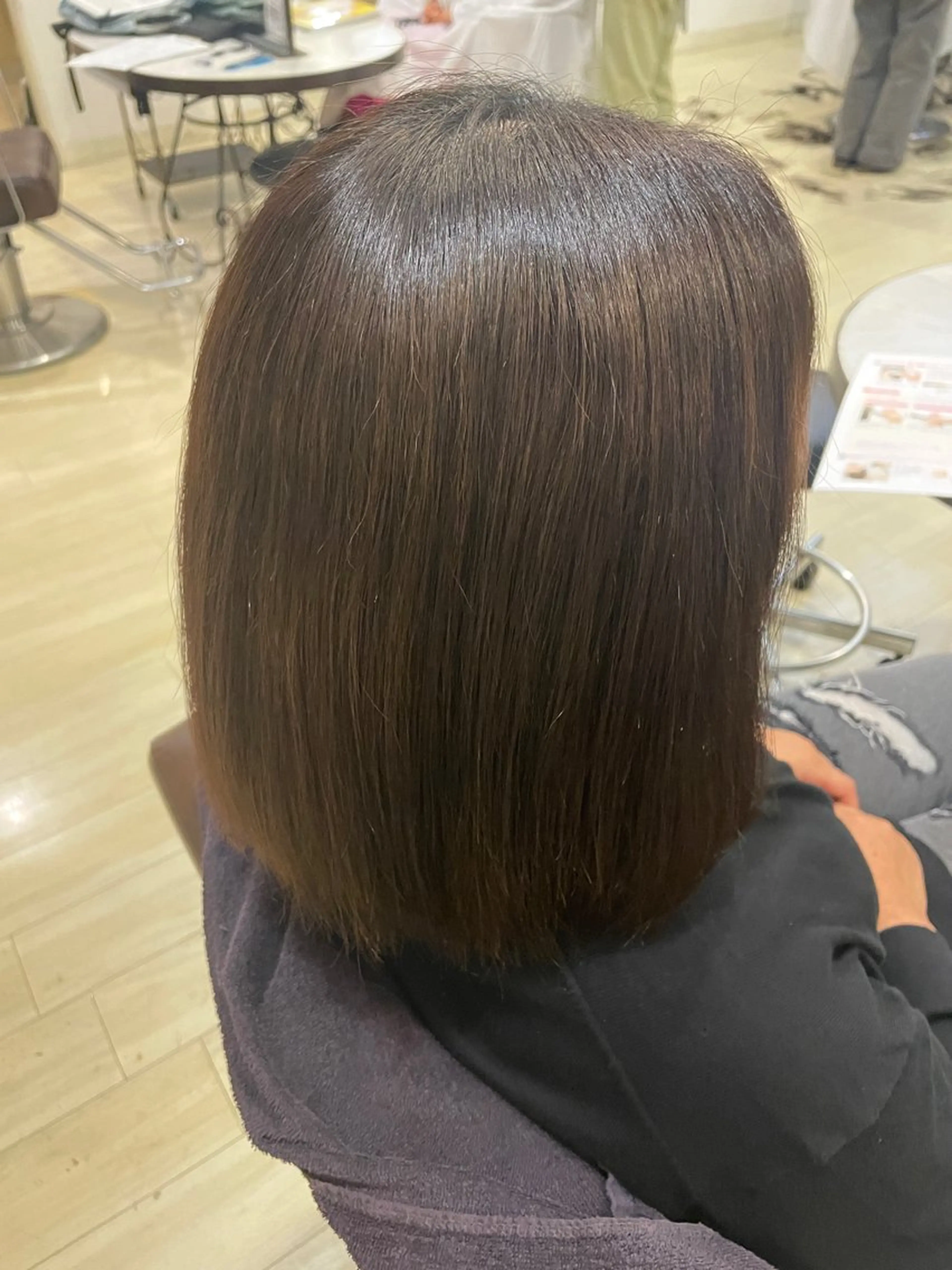 ミディアム トリートメント 鷲野 昌人のヘアスタイル