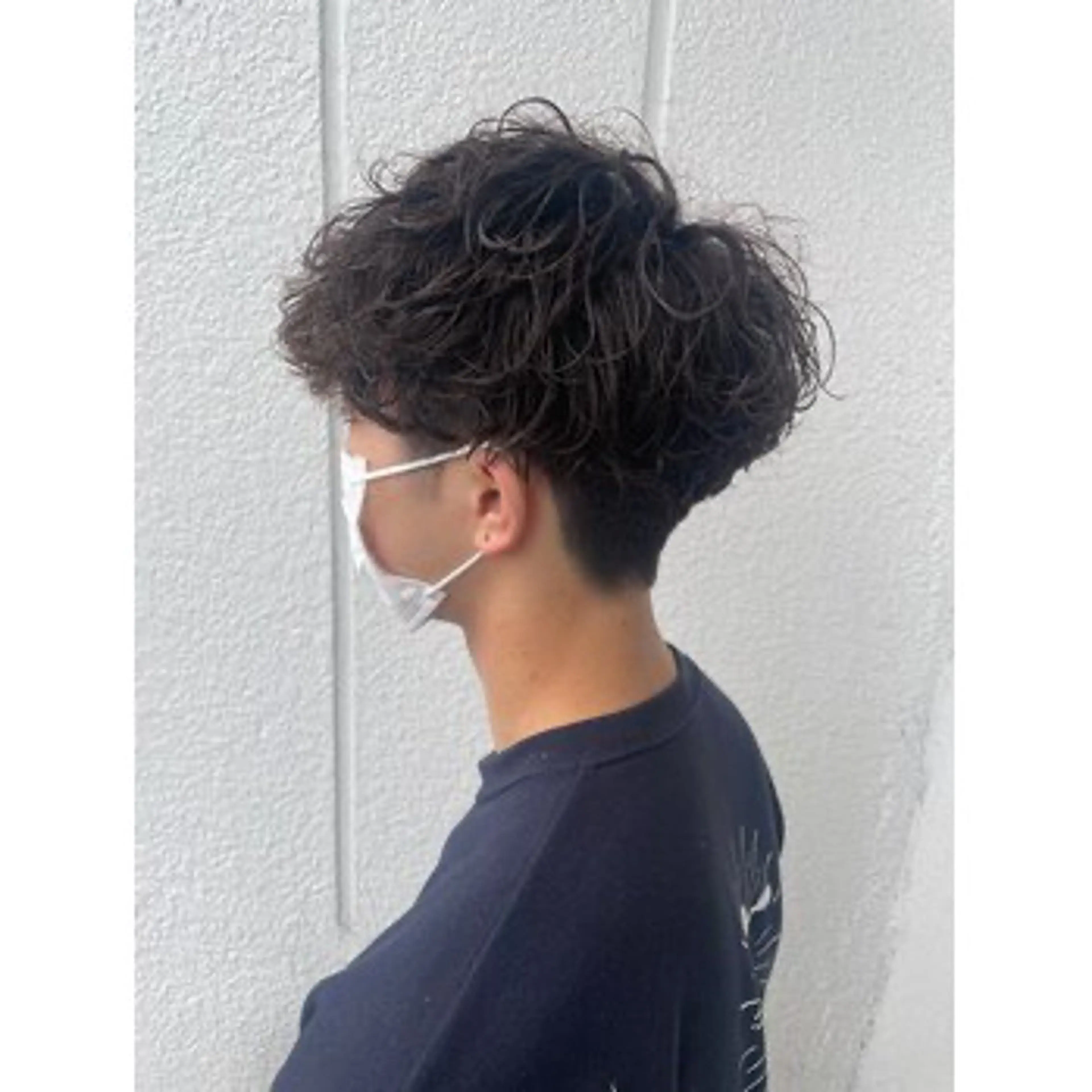 パーマ メンズ エヌプランツ 和泉府中のヘアスタイル