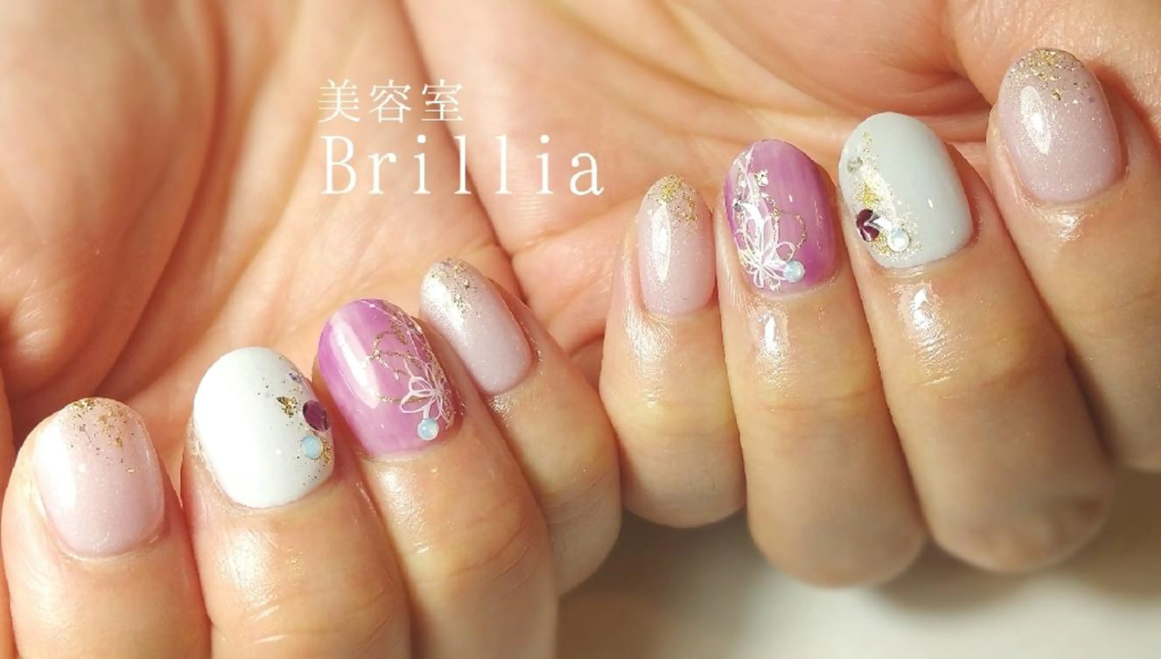 ネイル ハンドネイル 柴田 彩のネイルデザイン