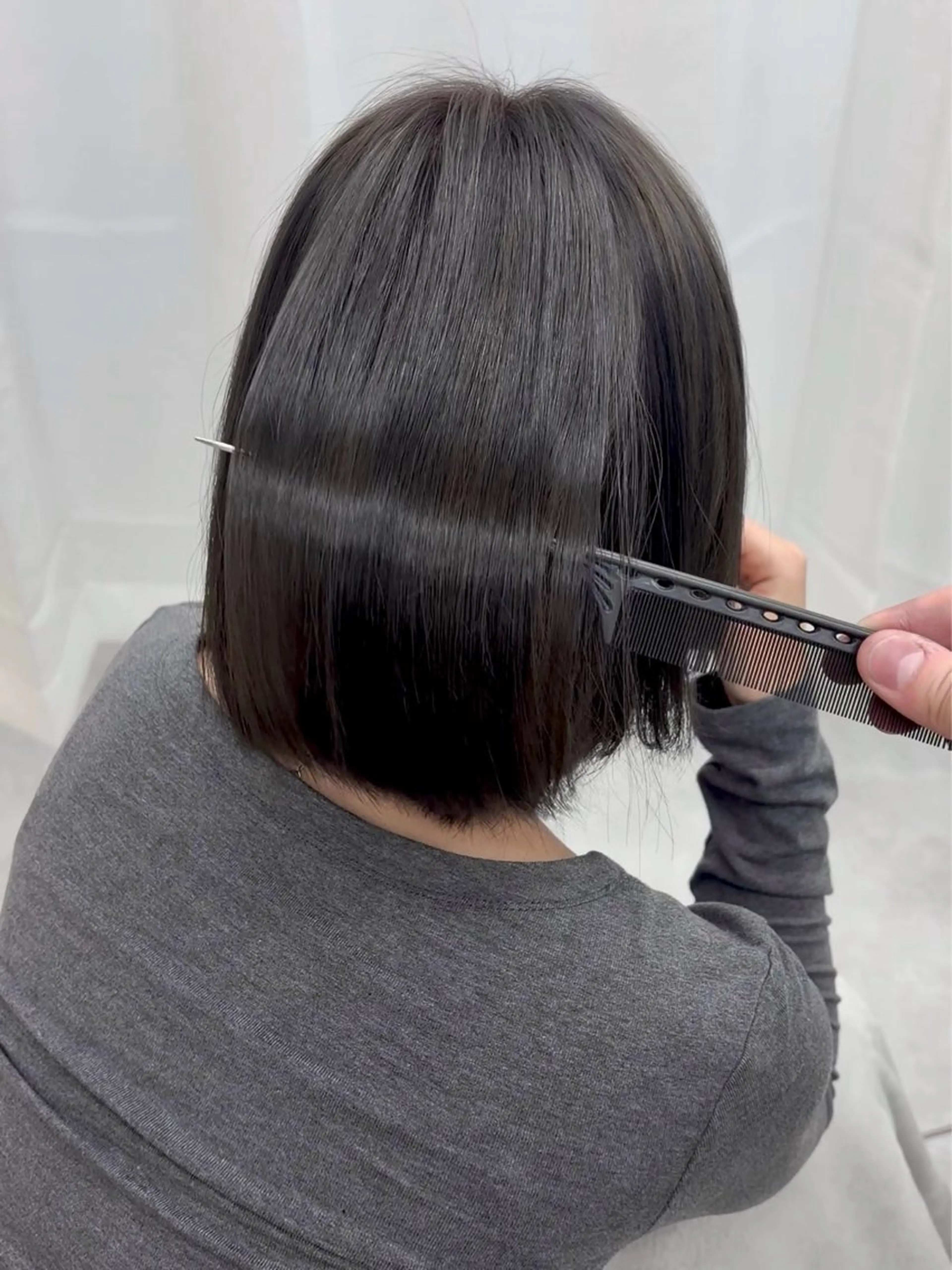 カラー ヘアカラー トリートメント すずね ／大阪梅田のヘアスタイル