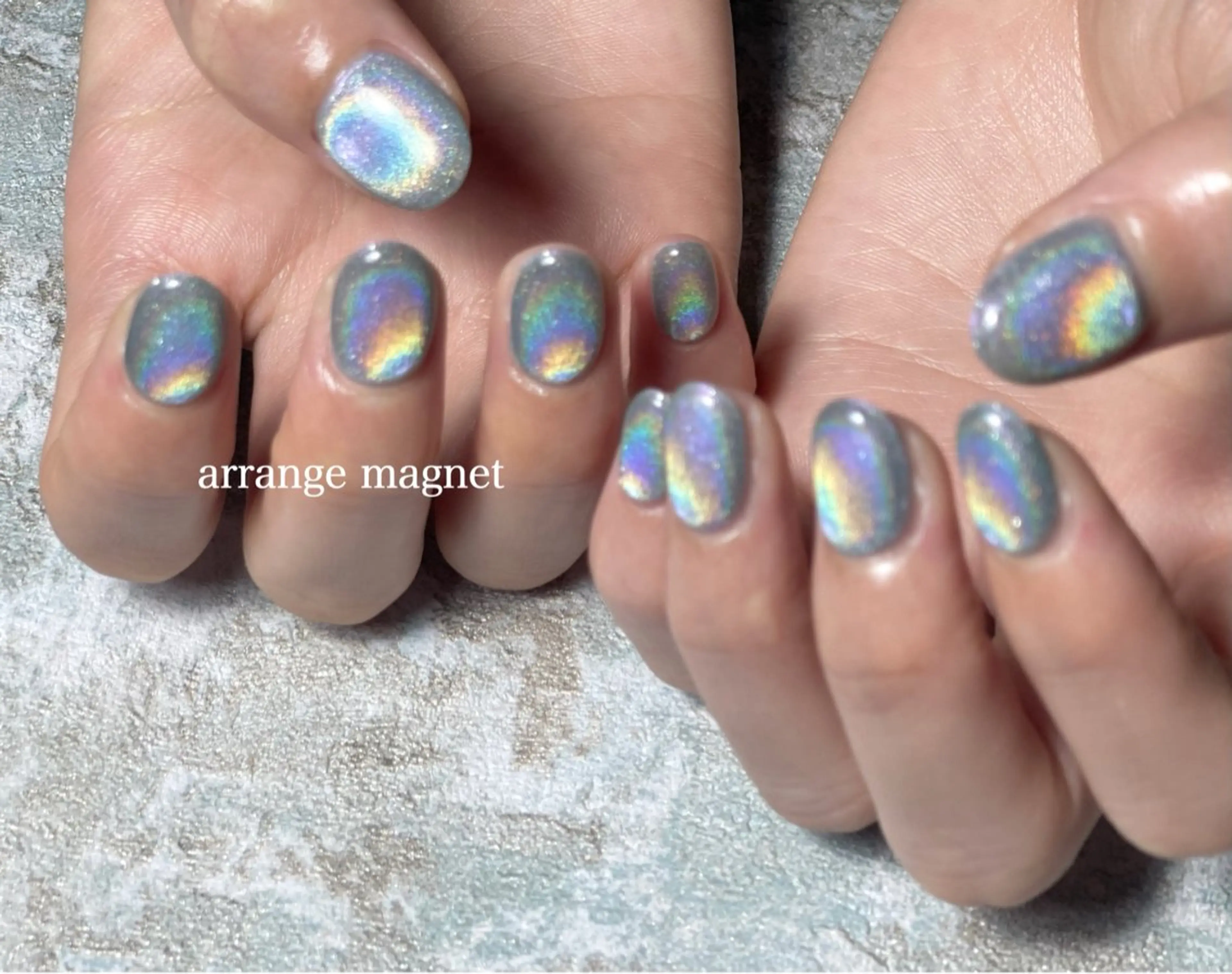ネイル マグネットネイル julian nailのネイルデザイン