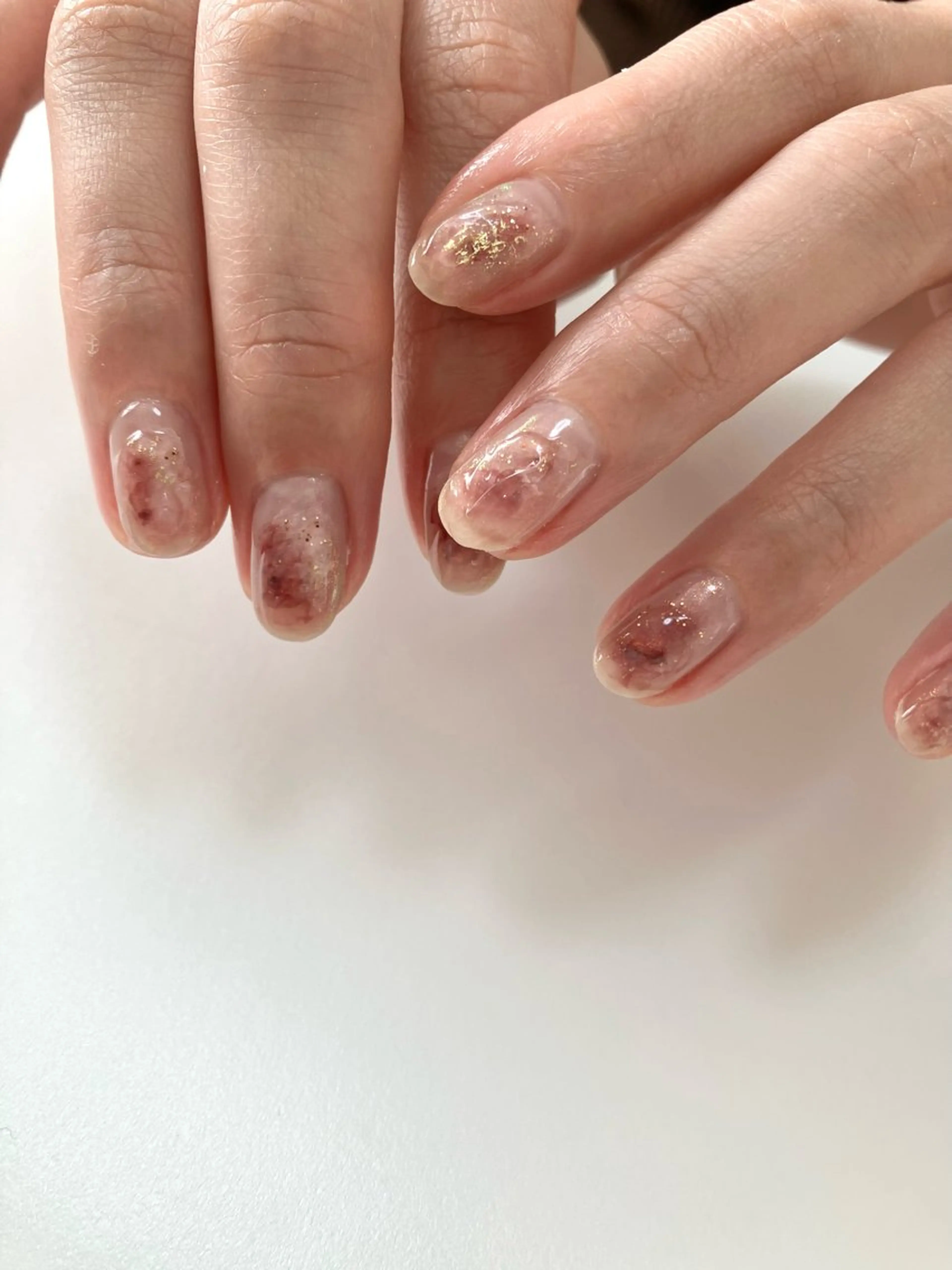 ネイル ニュアンスネイル Lis nail. 🕊yuriのネイルデザイン