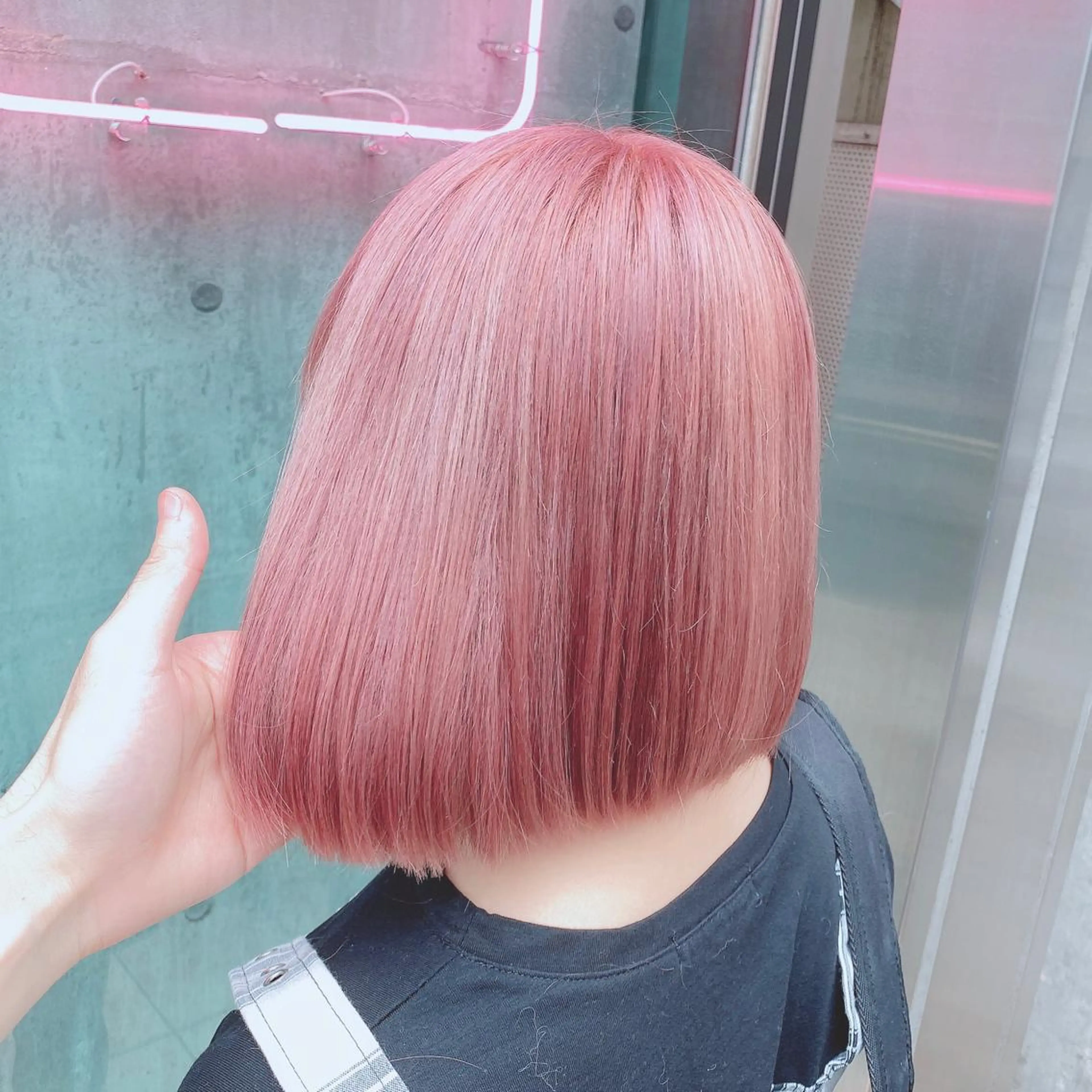 ショート カラー ヘアアレンジ メンズ キッズ ハイトーン美容師 MASATOのヘアスタイル