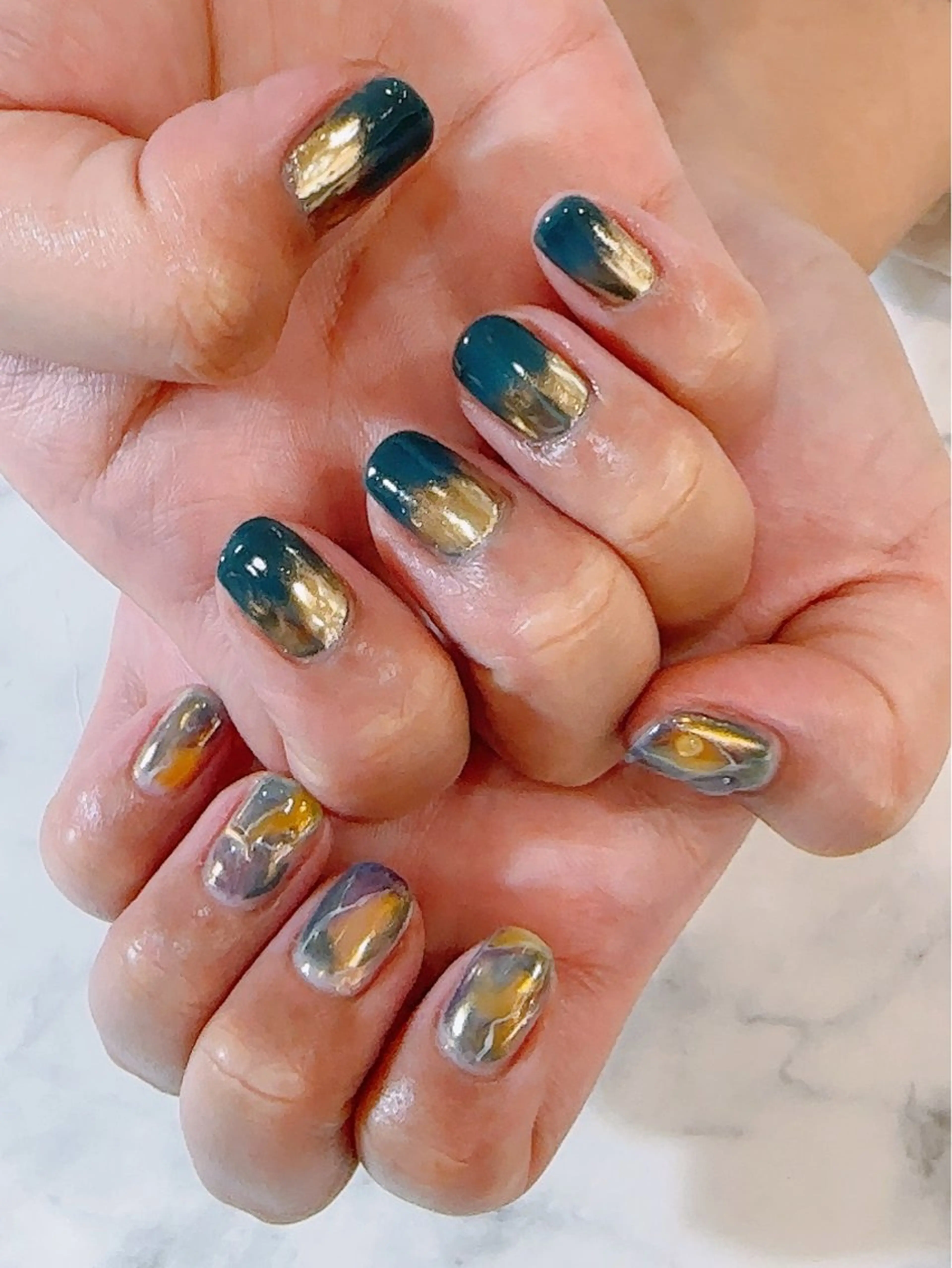 ネイル ニュアンスネイル 高橋 実和子のマツエク・マツパデザイン