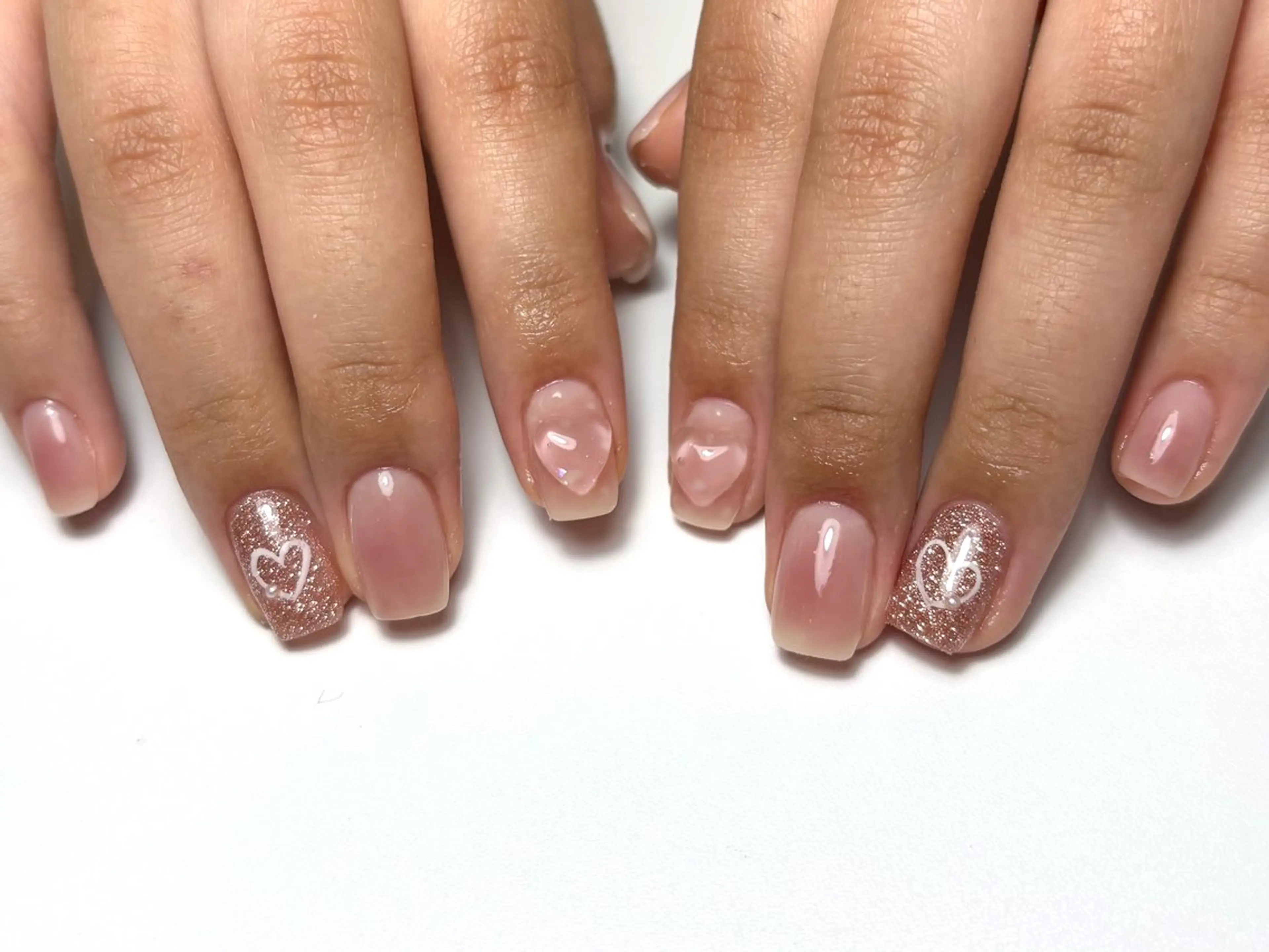 ショート ハンドネイル Nailsalon Puttiのネイルデザイン