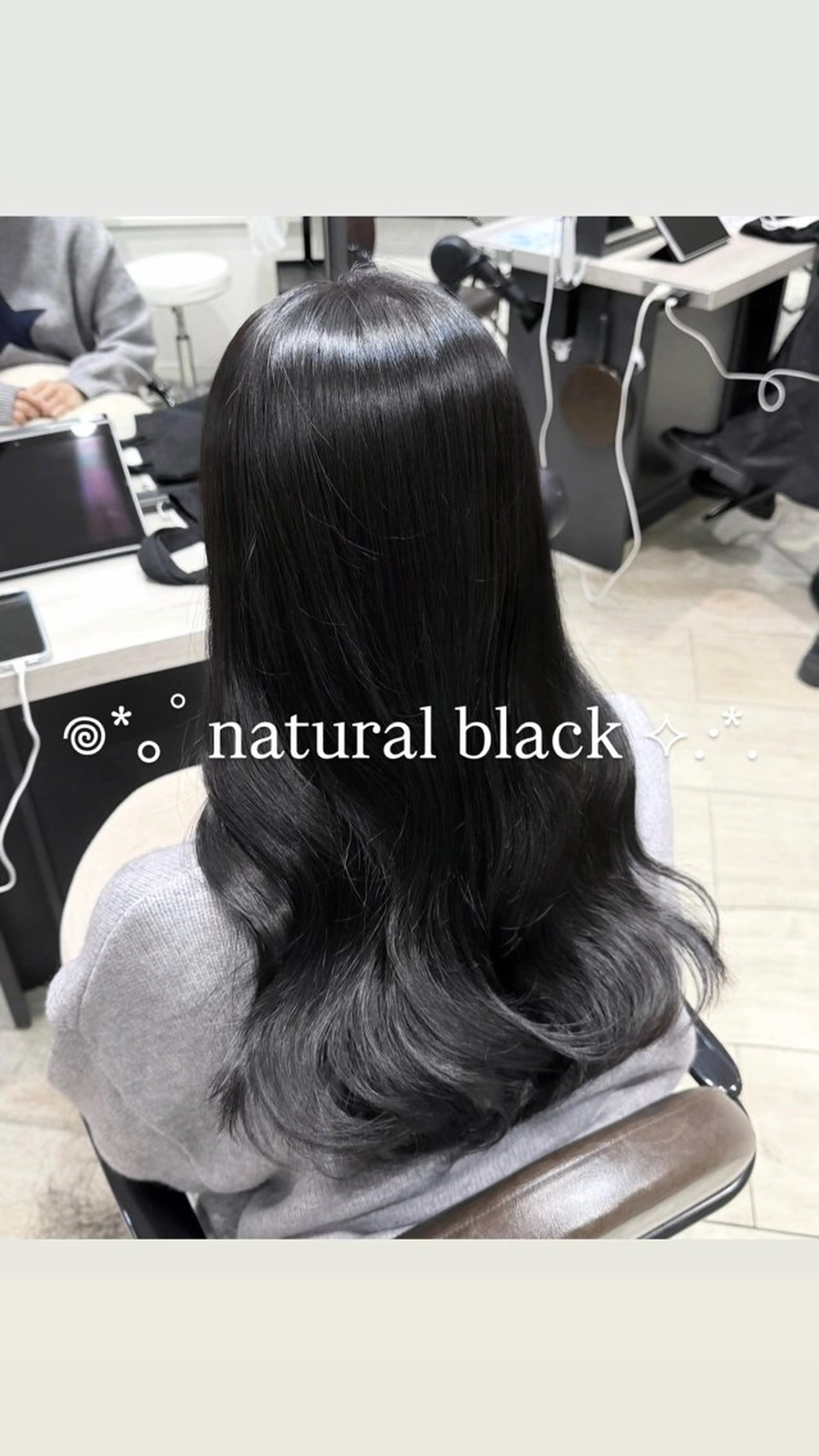 ロング カラー ヘアカラー トリートメント カナ🌀銀座/ カラーリスト/透明感のヘアスタイル