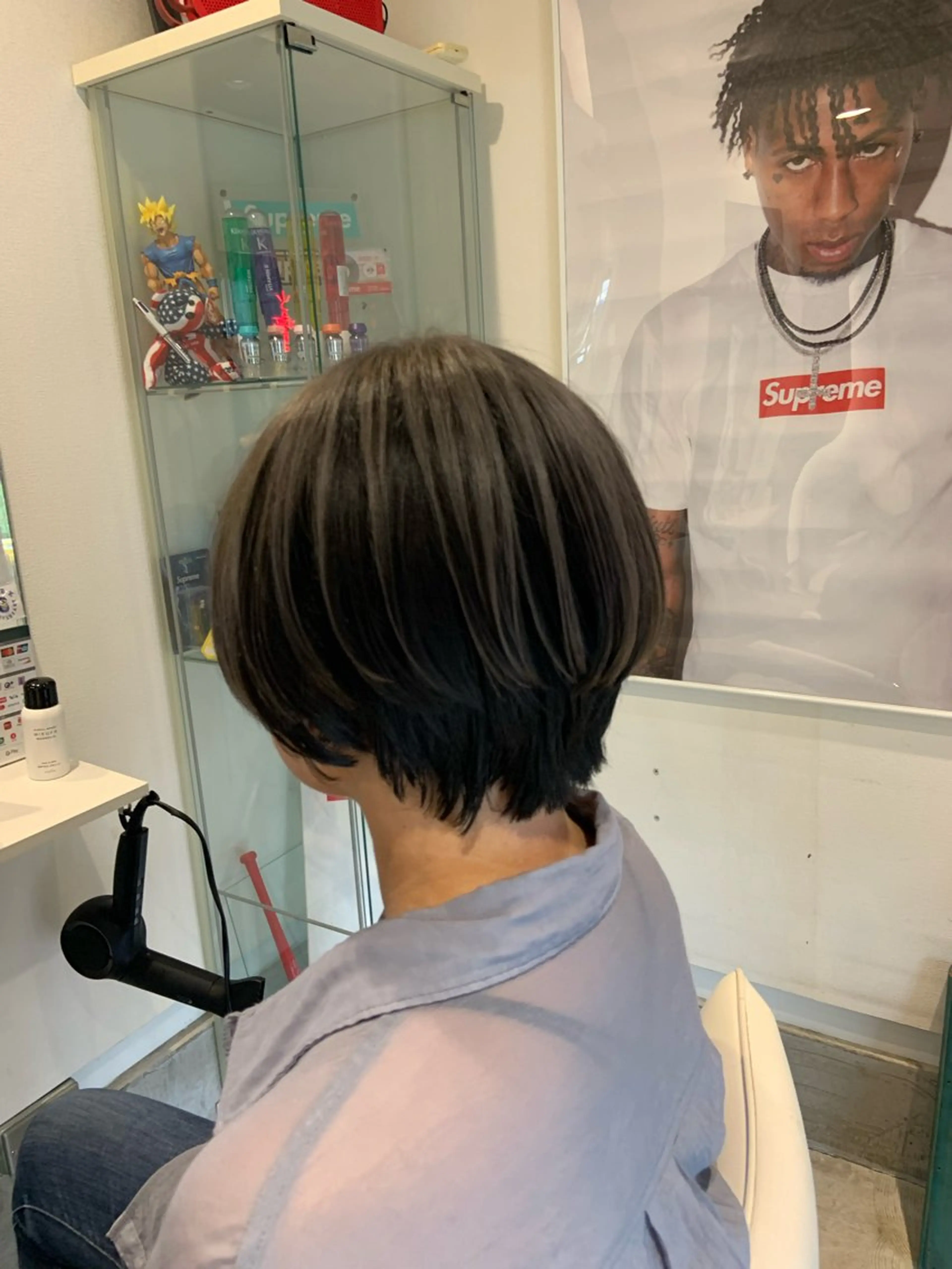 ショート カット ヘアカラー 原谷 一成のヘアスタイル