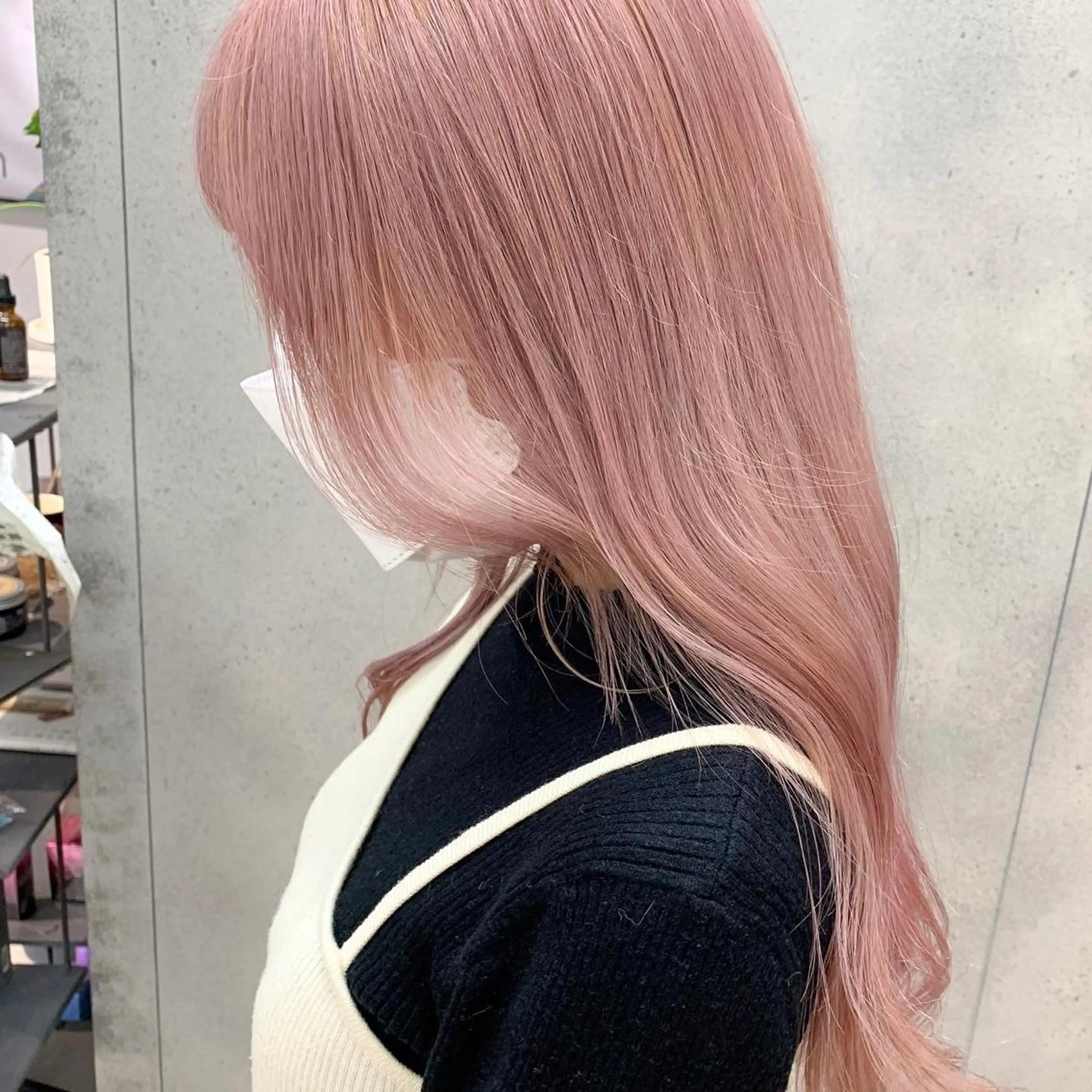 ロング カラー raika .のヘアスタイル