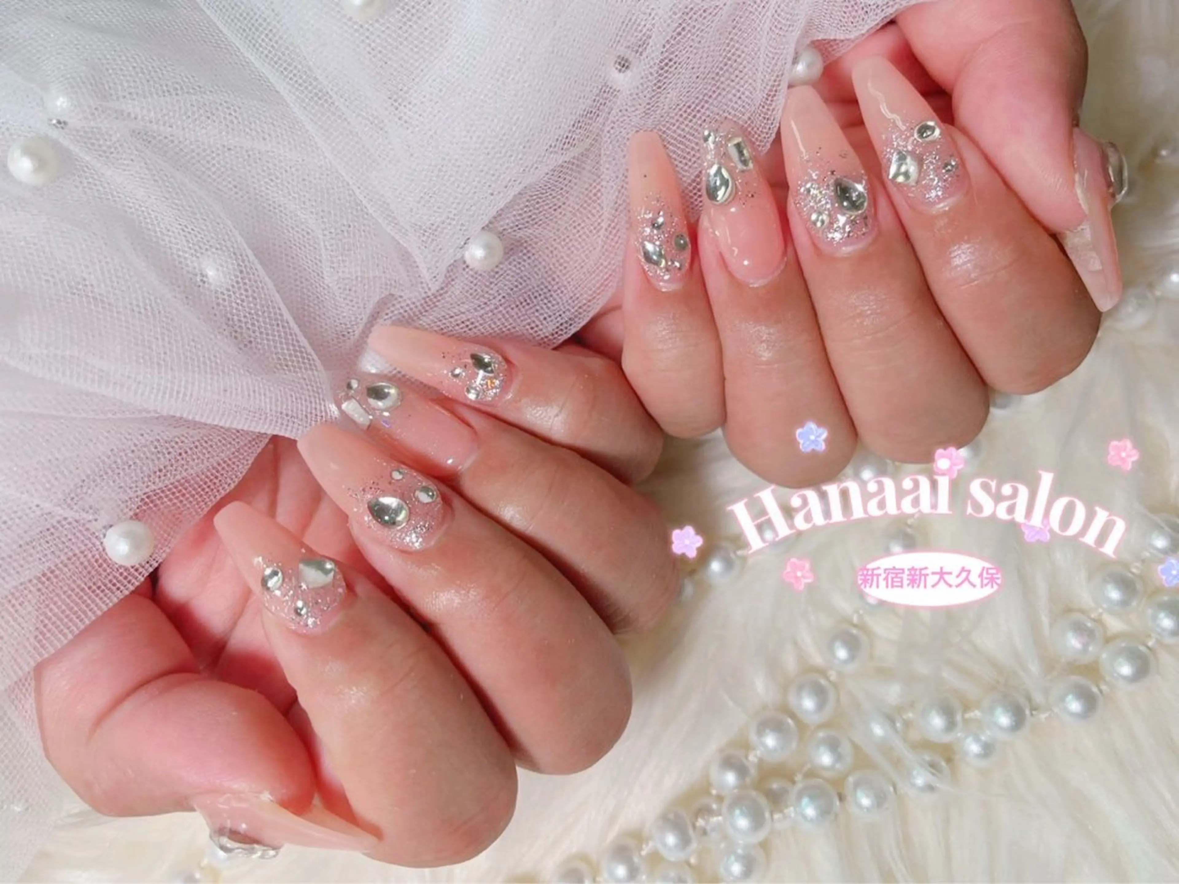 ネイル Hanaai 新大久保店　あすかのネイルデザイン