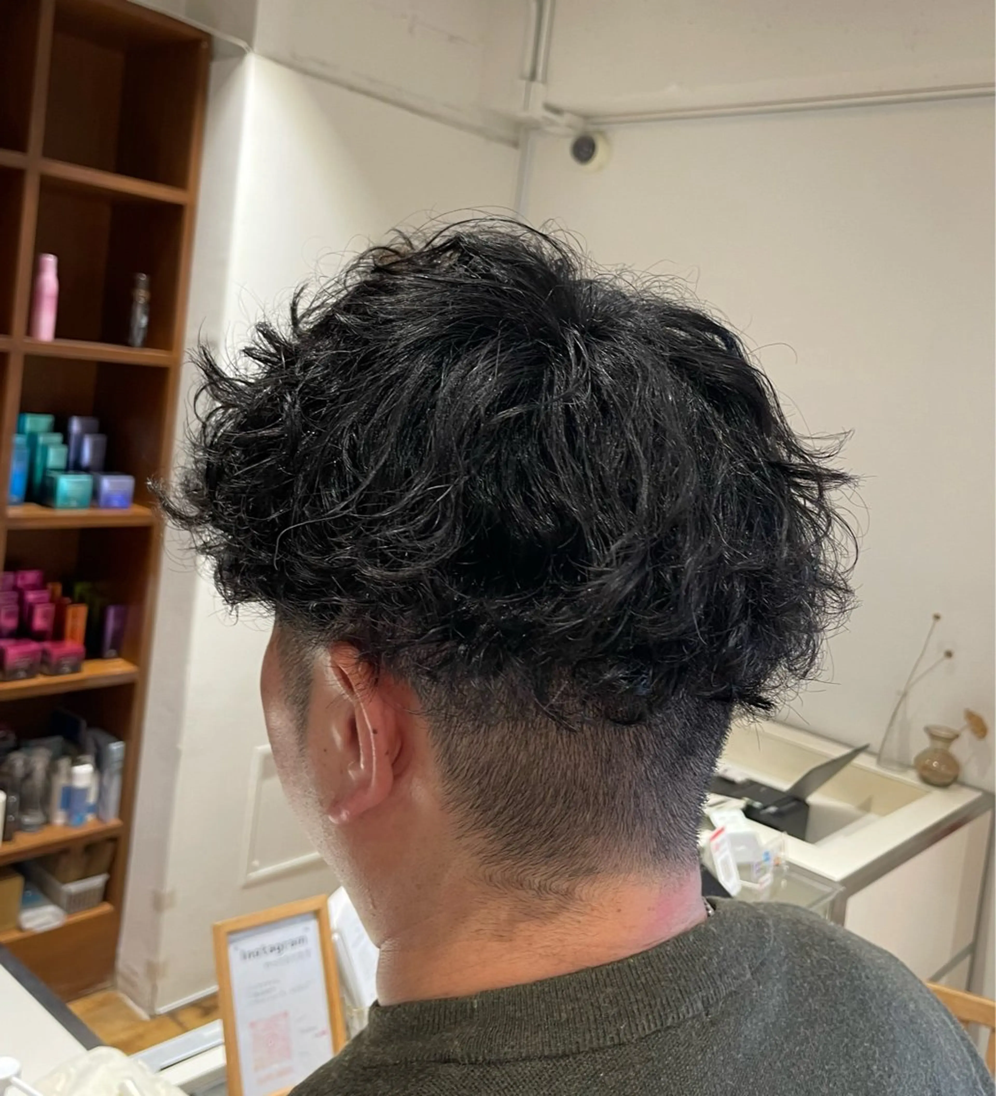 パーマ メンズ 井上 ほのかのヘアスタイル