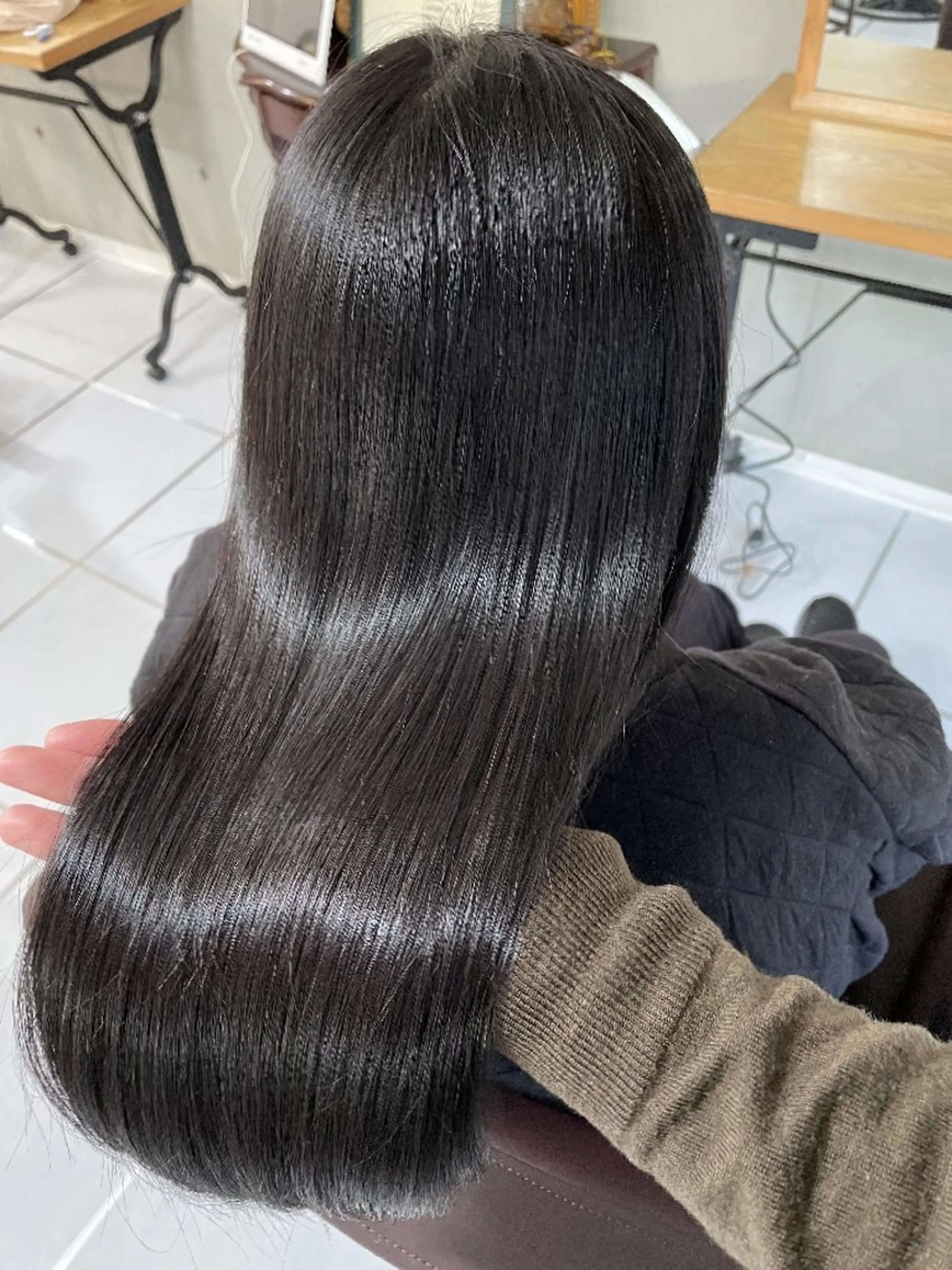 ロング カット トリートメント ma cherie 　naoのヘアスタイル