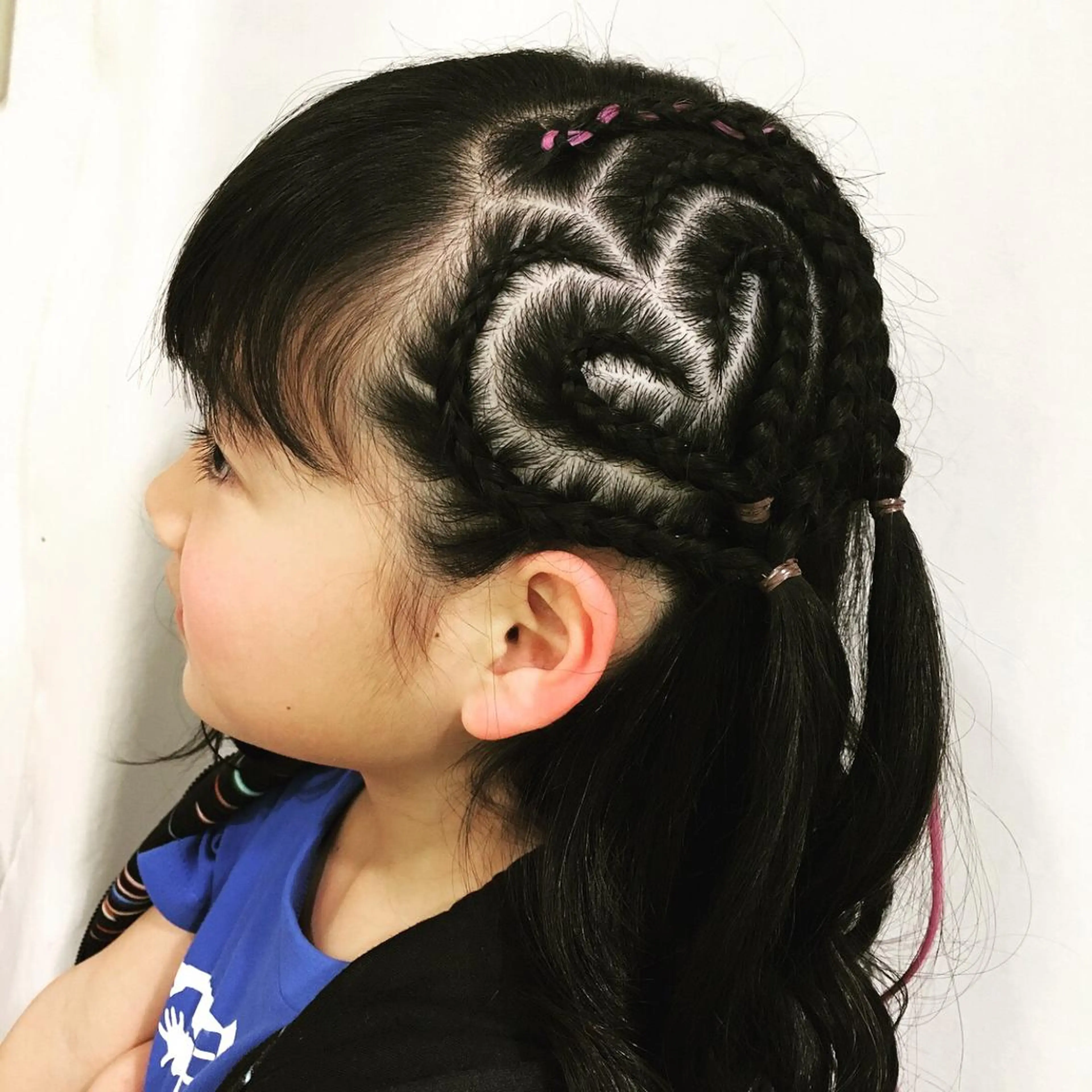 セミロング カラー ヘアアレンジ きむえり/髪質改善 /うねり広がり改善のヘアスタイル