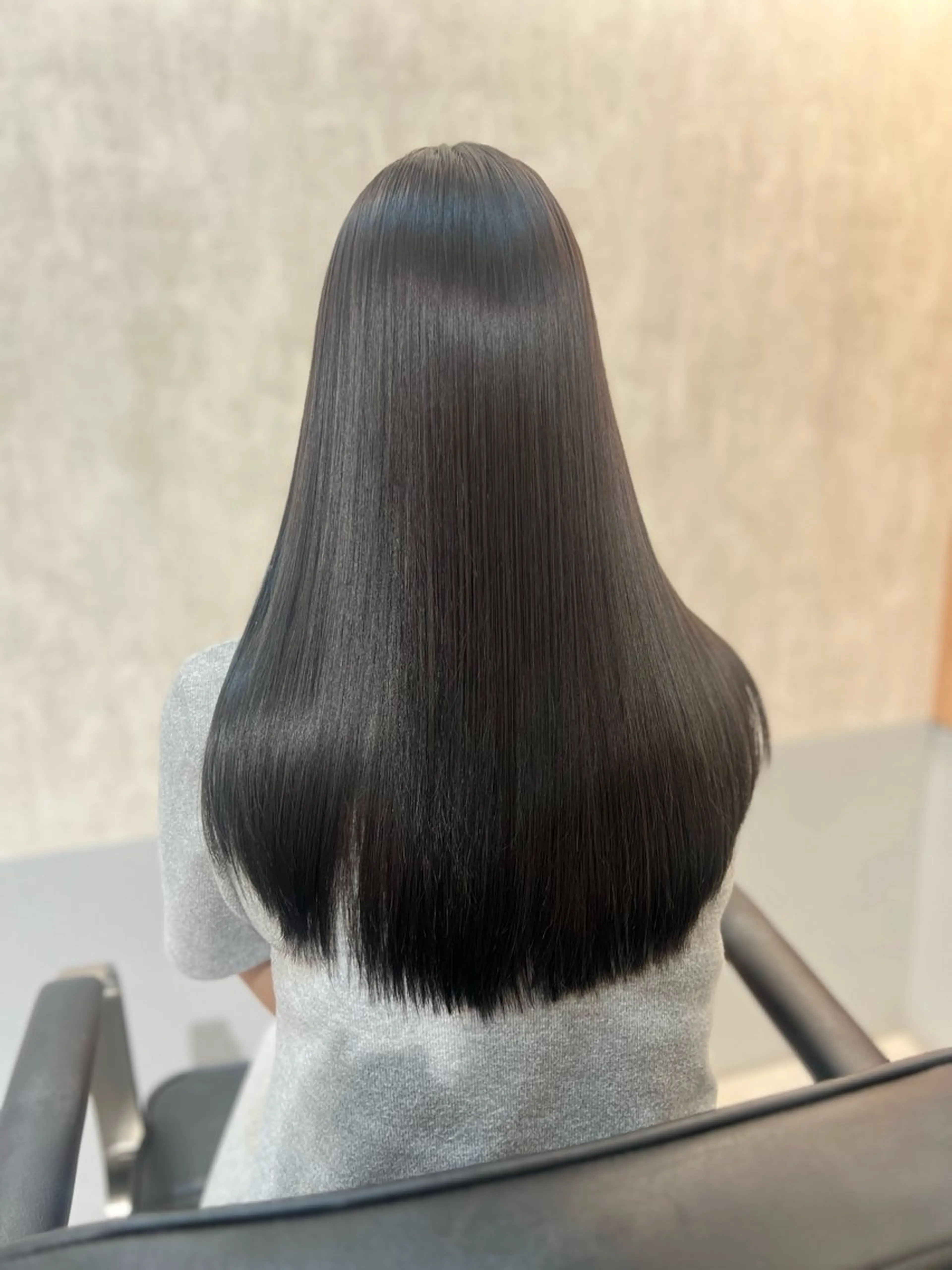 ロング カラー 髪質改善 トリートメント ヘアカラー トリートメント 神戸ボブ✂️ ioe三宮/田 伸佳のヘアスタイル