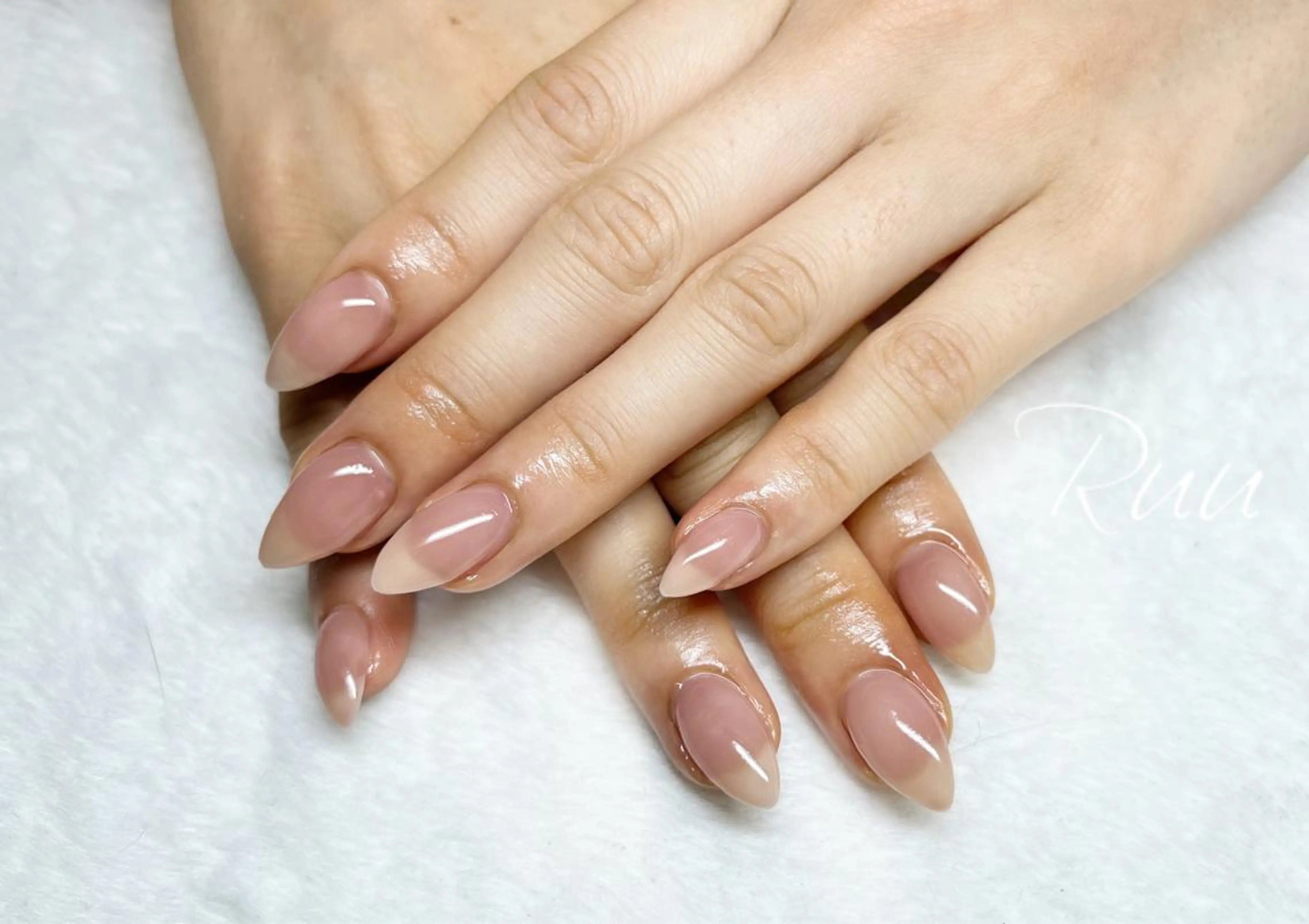ネイル アートネイル フットネイル フレンチネイル キラキラネイル 韓国ネイル Nail salon Ruuのネイルデザイン