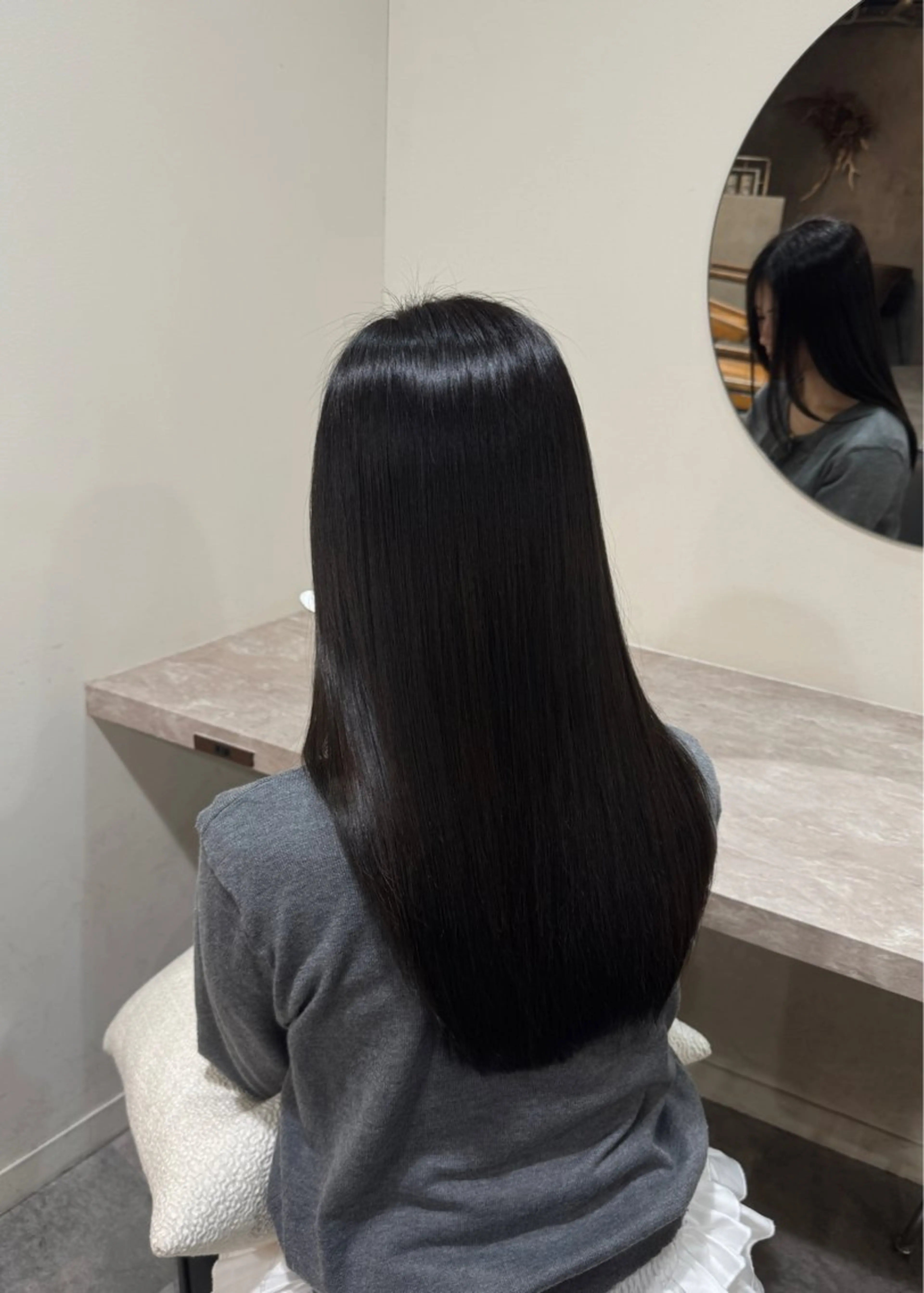 ロング カット ヘアカラー 透明感カラー/似合 わせカットみく🩶のヘアスタイル