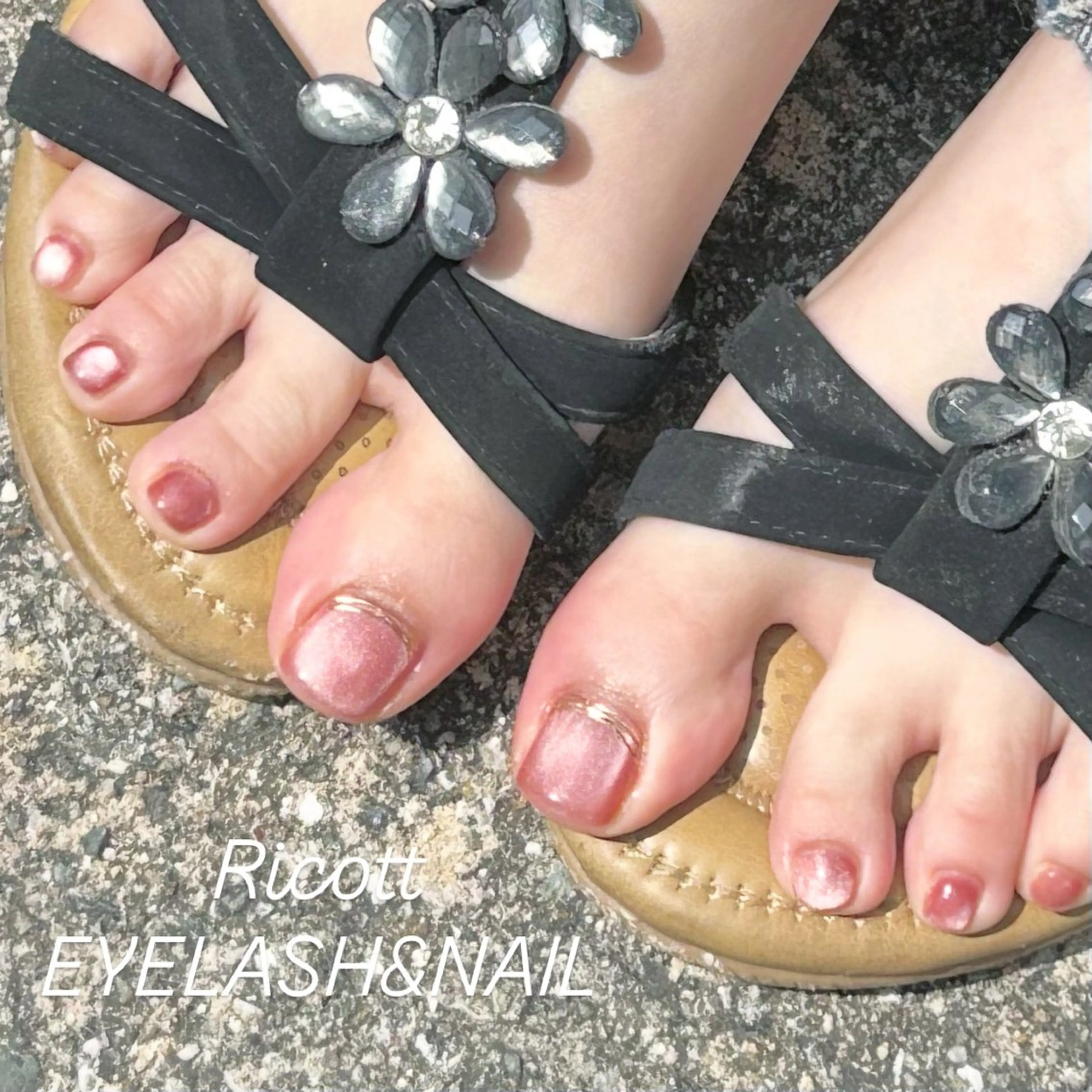 ネイル フットネイル RicottEYELASH&NAIL所属・下城 葵のネイルデザイン