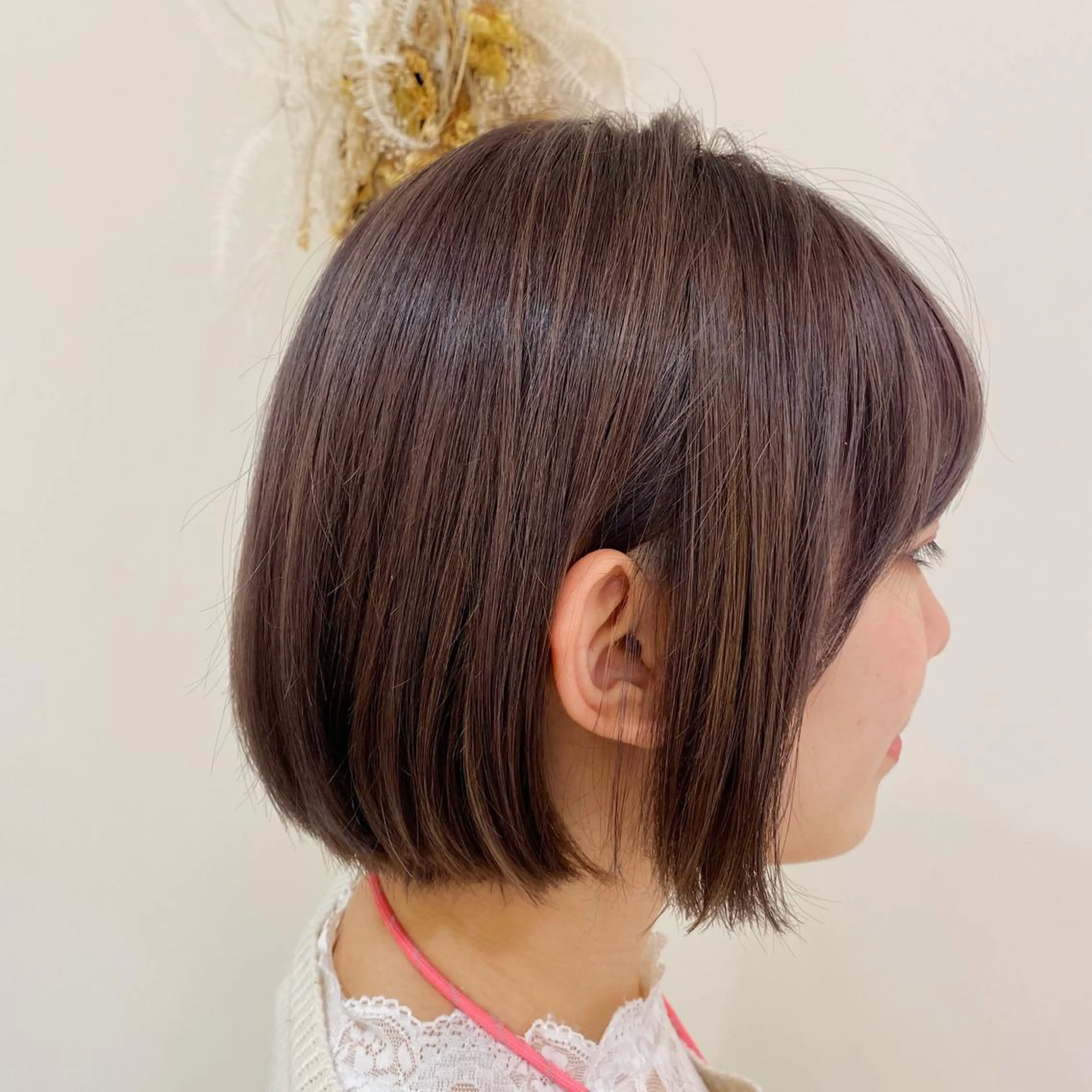 ショート カラー 【髪質改善】 梅田　聡のヘアスタイル