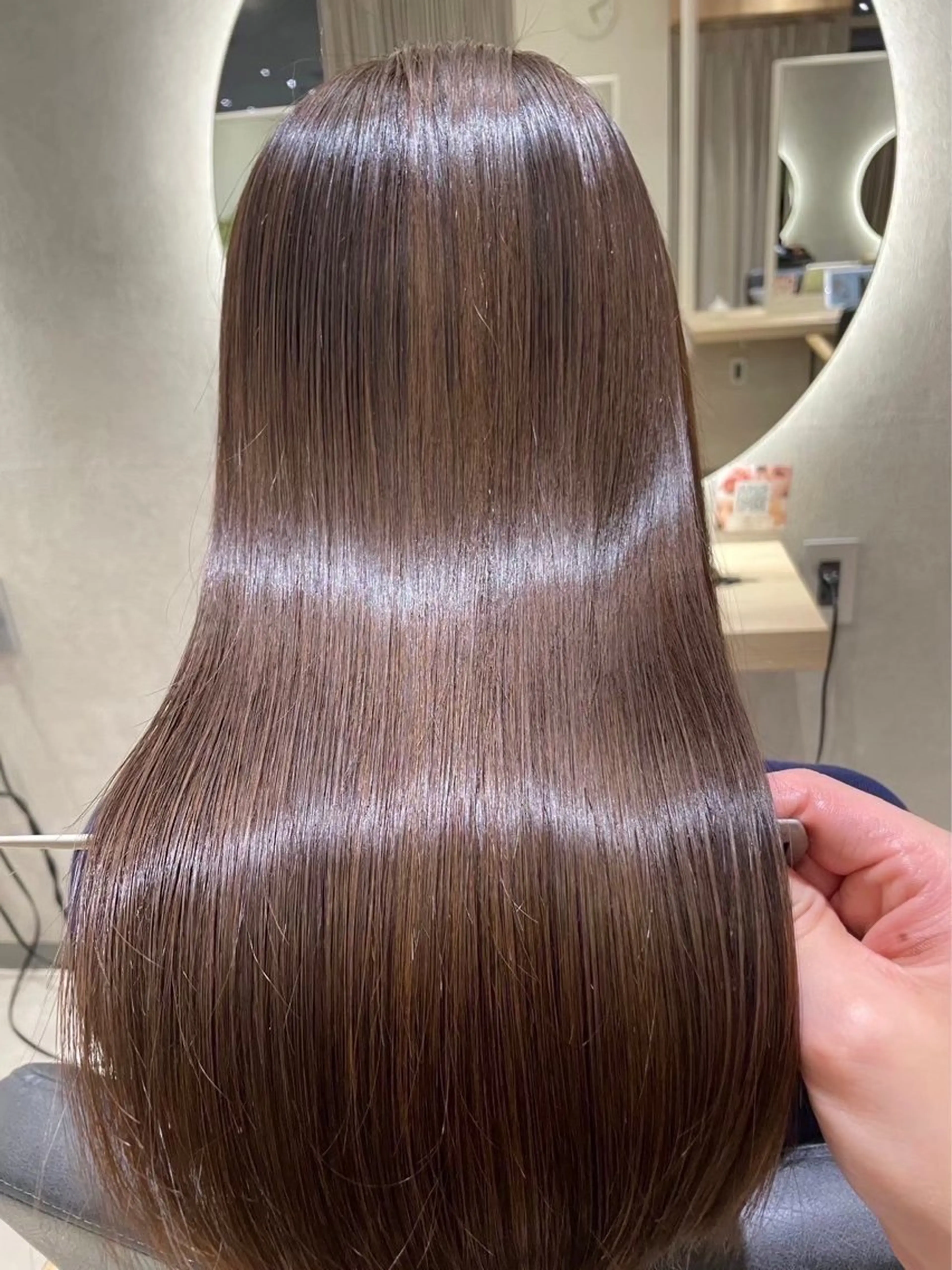 💎髪質改善ケアカラー+TOKIO超音波トリートメント 【カットなし】¥12900の写真