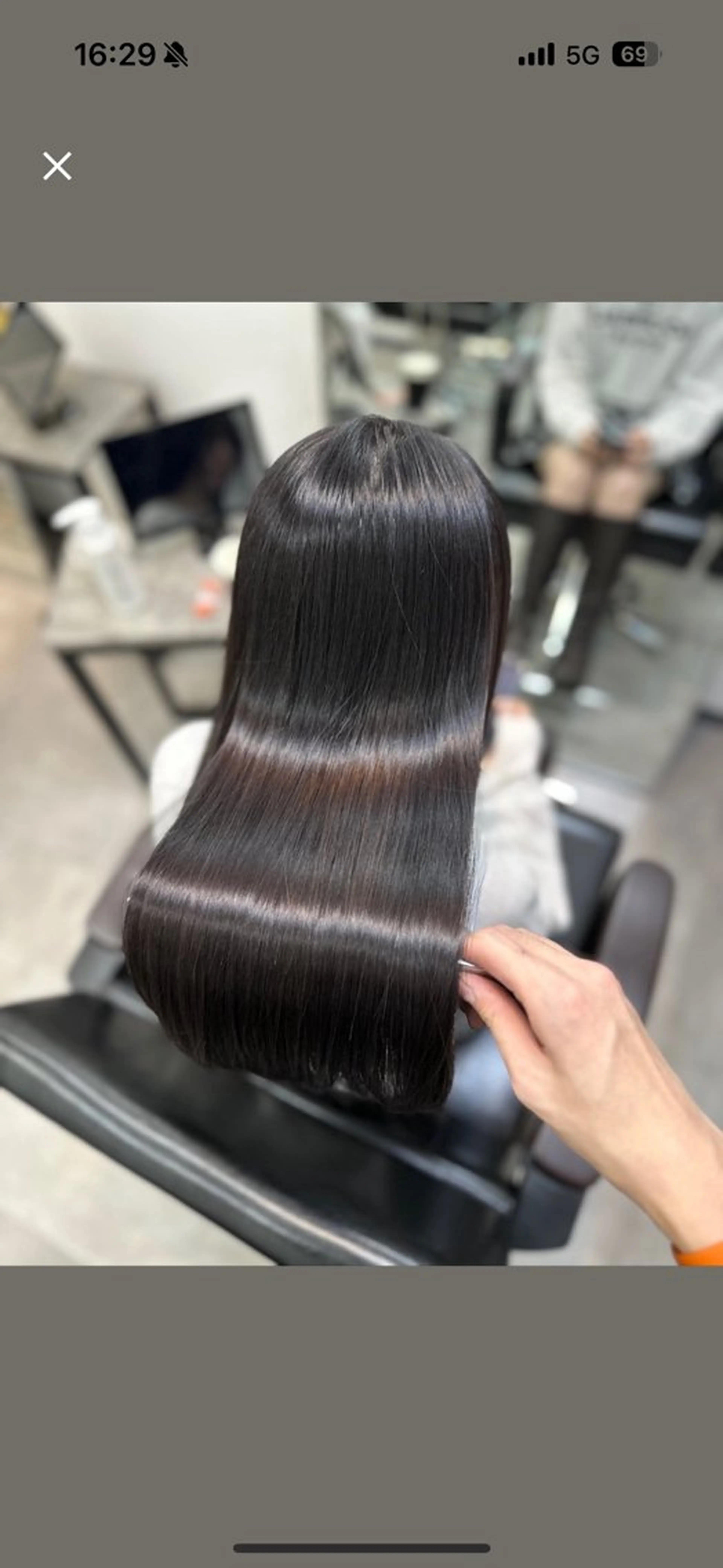 ロング ブリーチ縮毛矯正/ 複雑履歴🉑/タイチのヘアスタイル