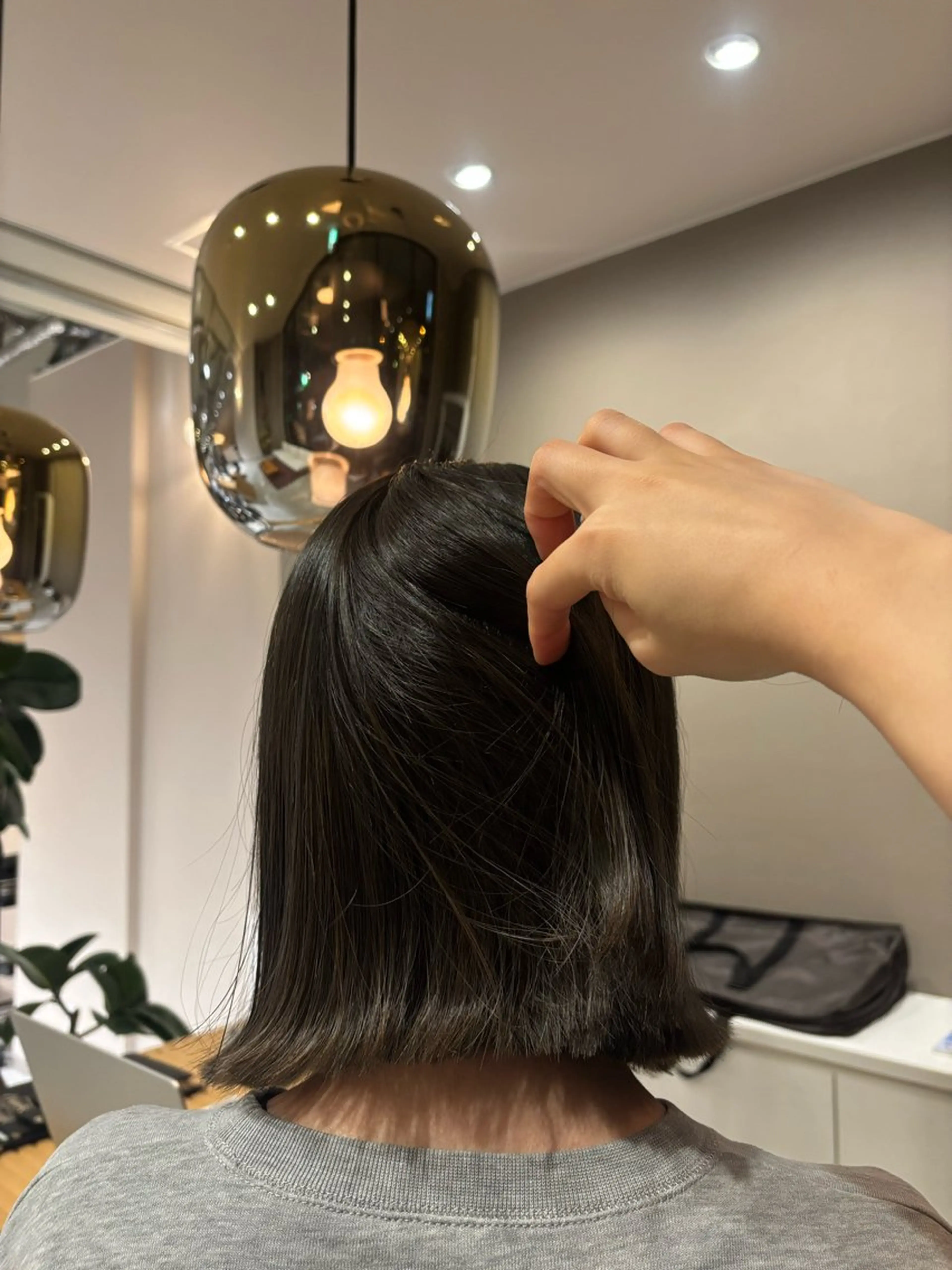 ショート カラー 透明感カラー ボブ 外ハネヘア 鳥栖美容室/nir. 美優/ミユのヘアスタイル