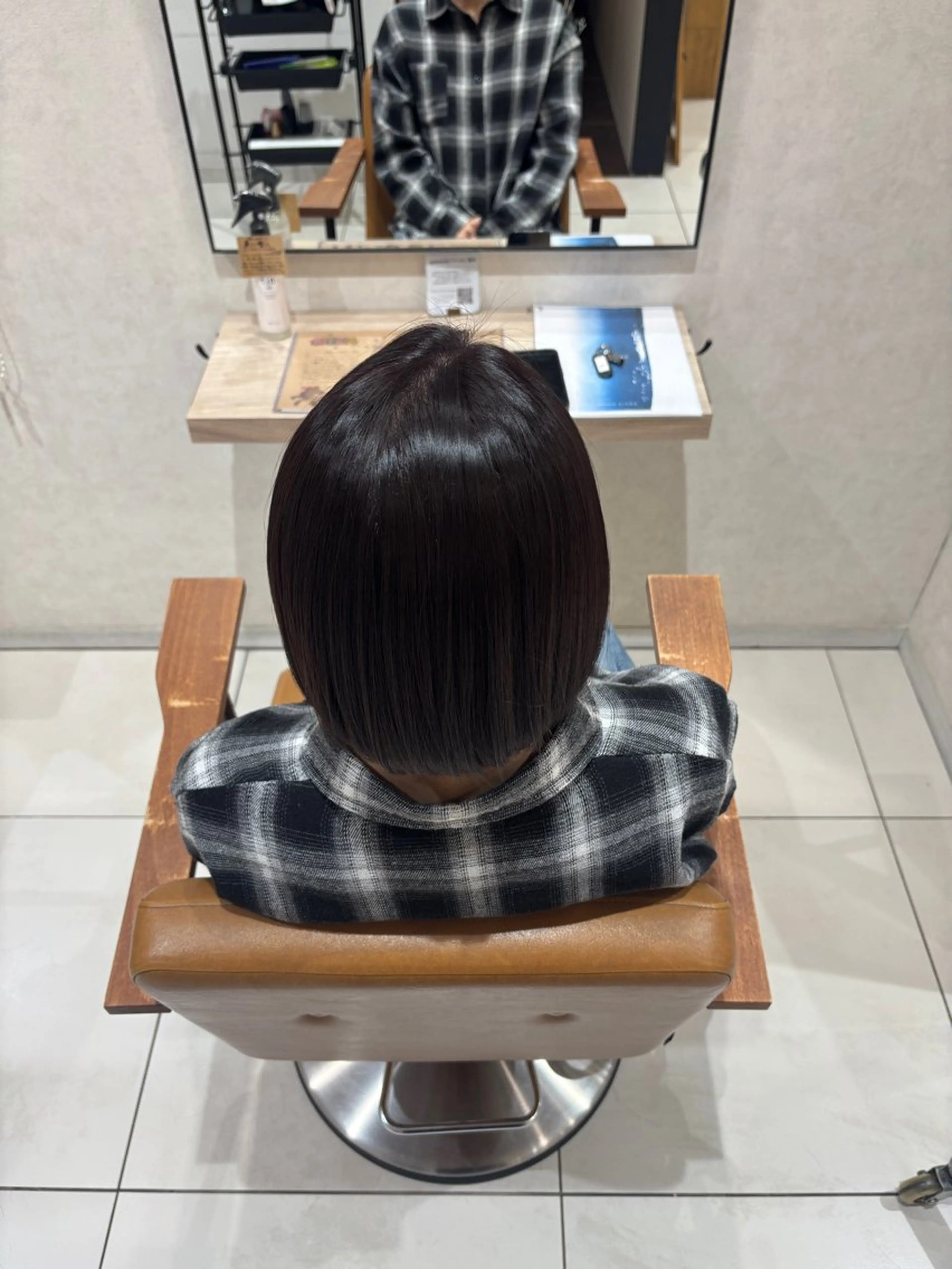 ショート ヘアカラー ⭐️無料ミディアム モデル募集　まゆ⭐️のヘアスタイル