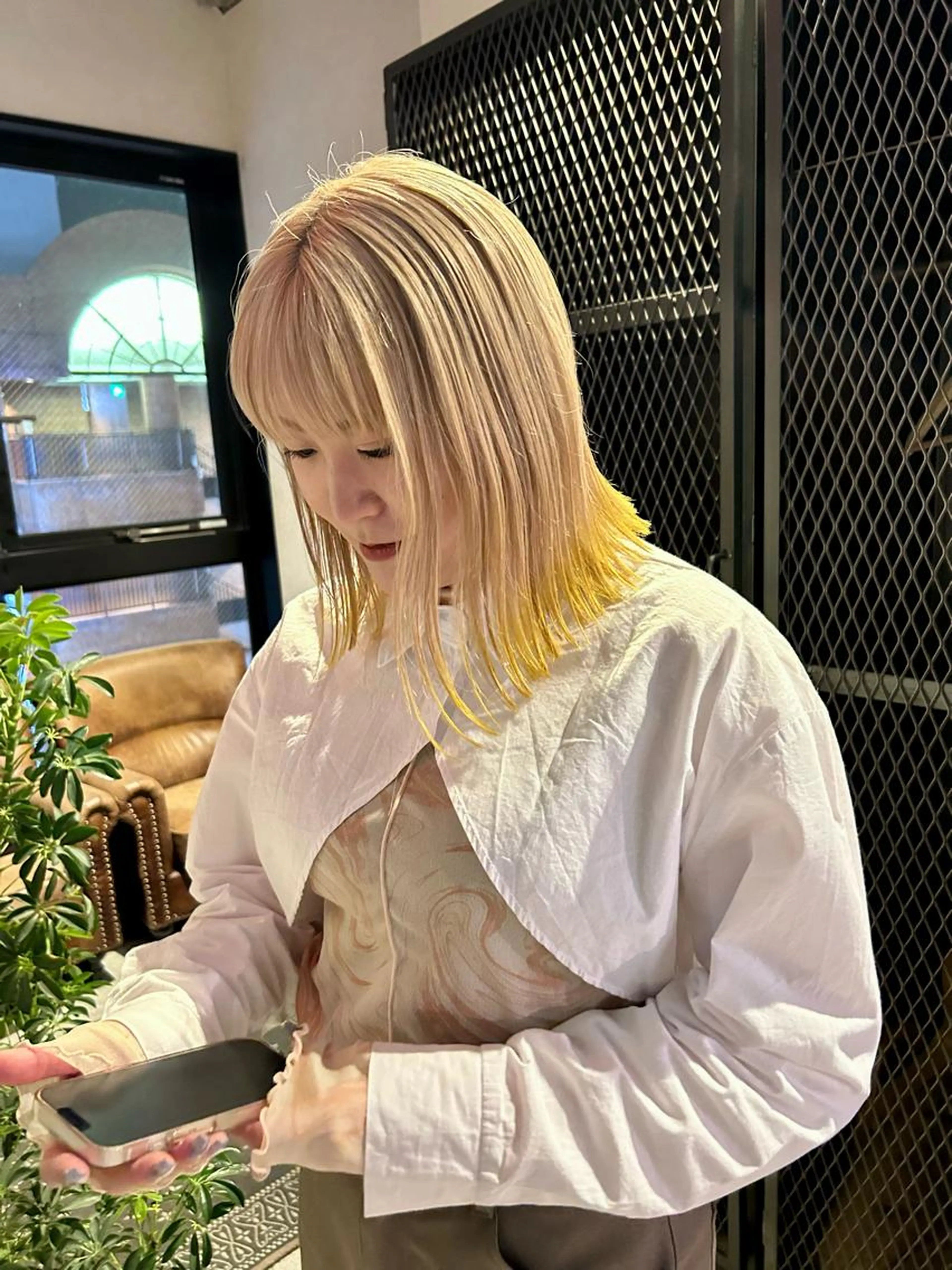 【土日クーポン】カット×ニュアンスカラー×3stepトリートメントの写真