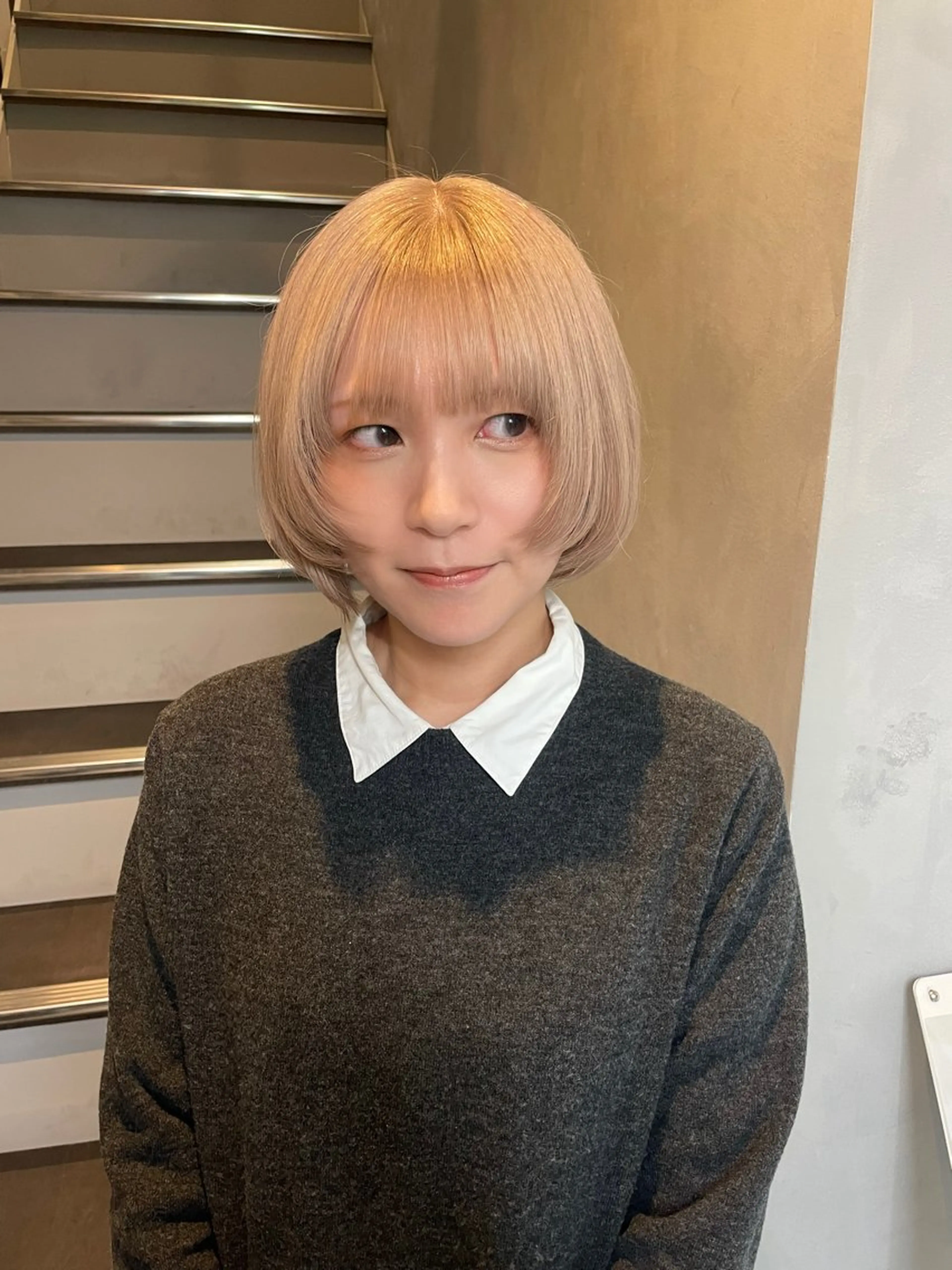 ショート カラー AIRI /XENA渋谷本店のヘアスタイル