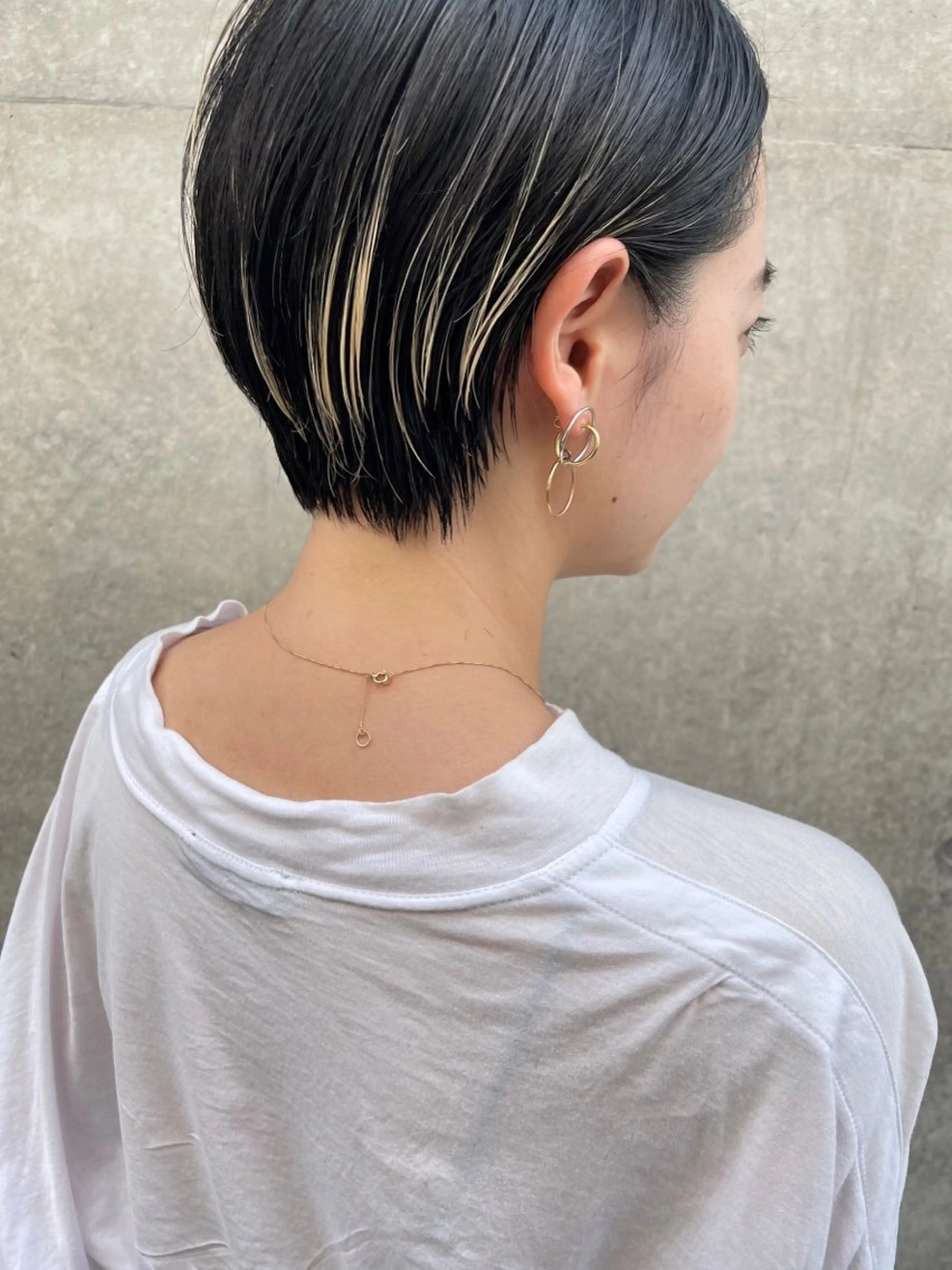 ショート カラー ボブ／パーマ指名 No. 1🍃れんとのヘアスタイル