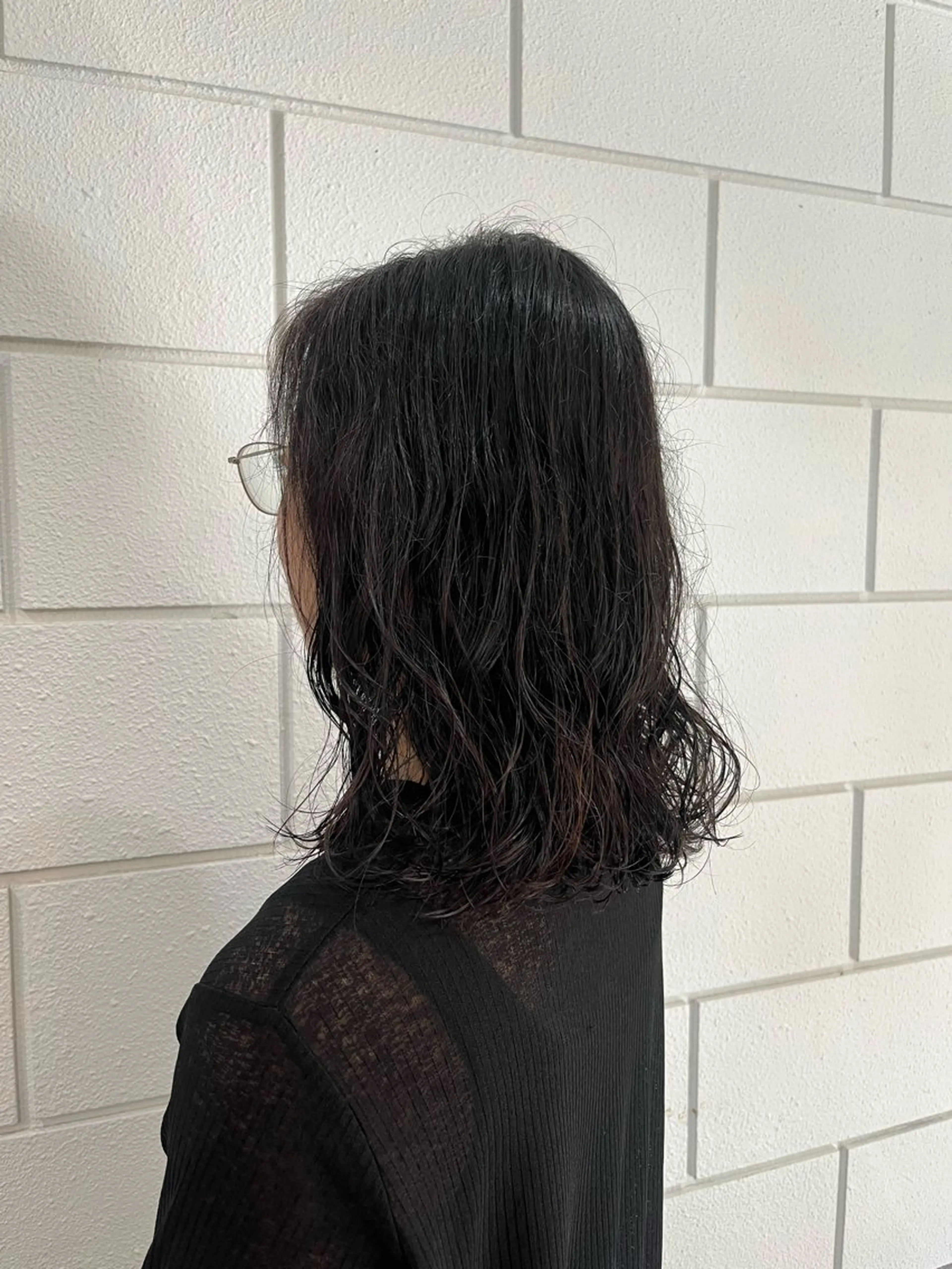 ミディアム パーマ カット パーマ 小沼采唯👧🏼 海好きオヌちゃんのヘアスタイル