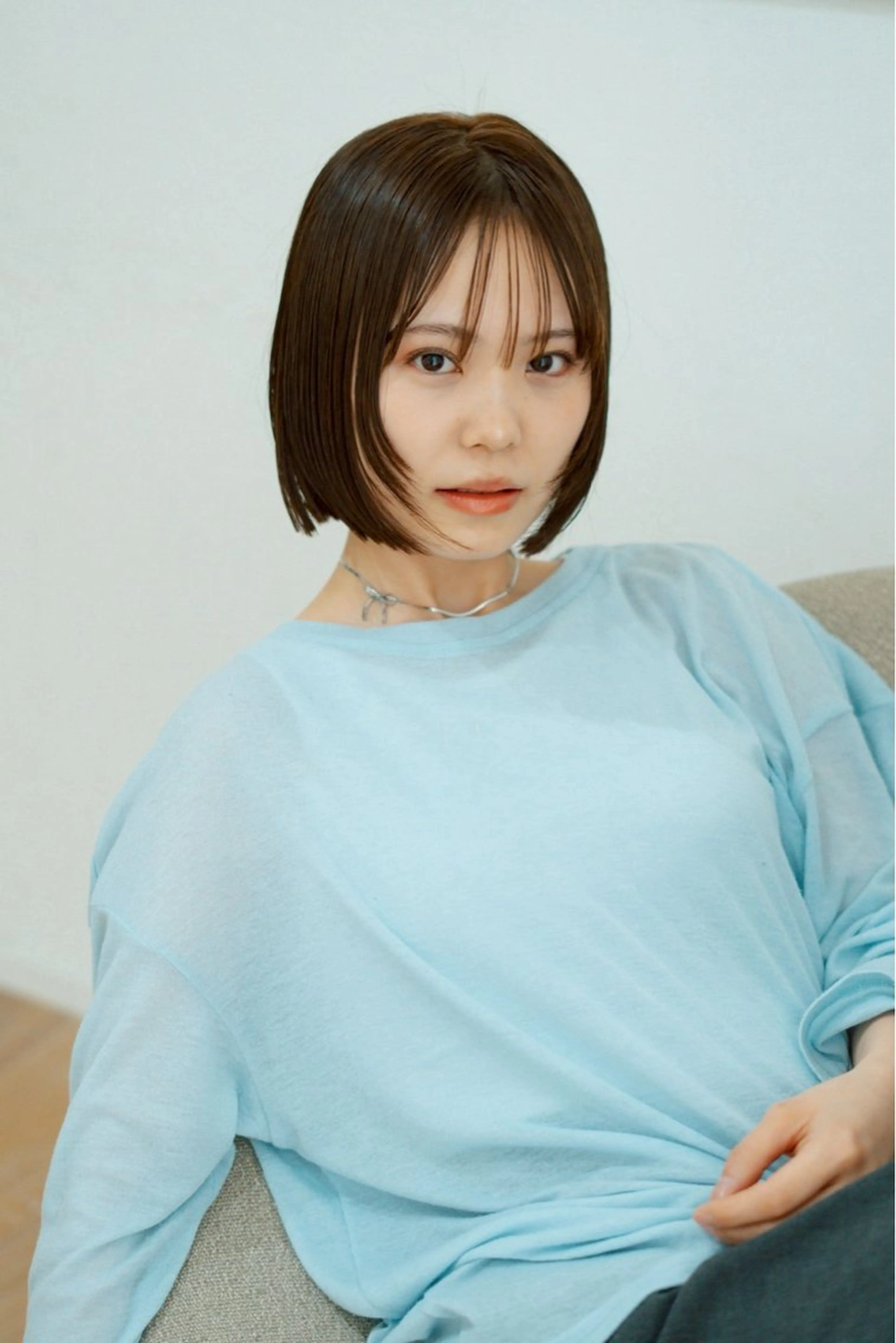 ショート カット ヘアカラー トリートメント ボブ/透明感カラー 🧸YUI❤️のヘアスタイル